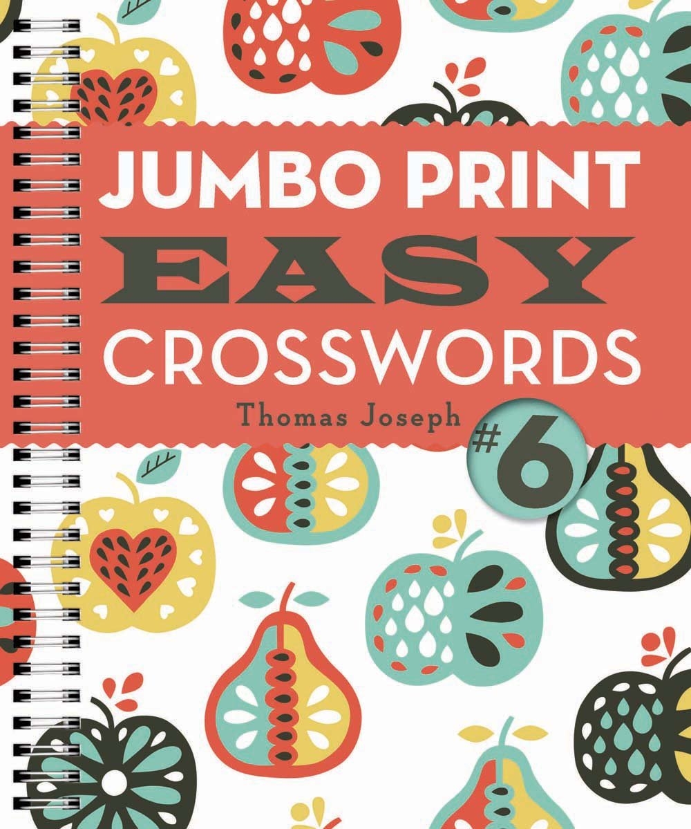 Jumbo Print Easy Crosswords 6 Joseph Thomas 9781454917960 Books Amazon ca