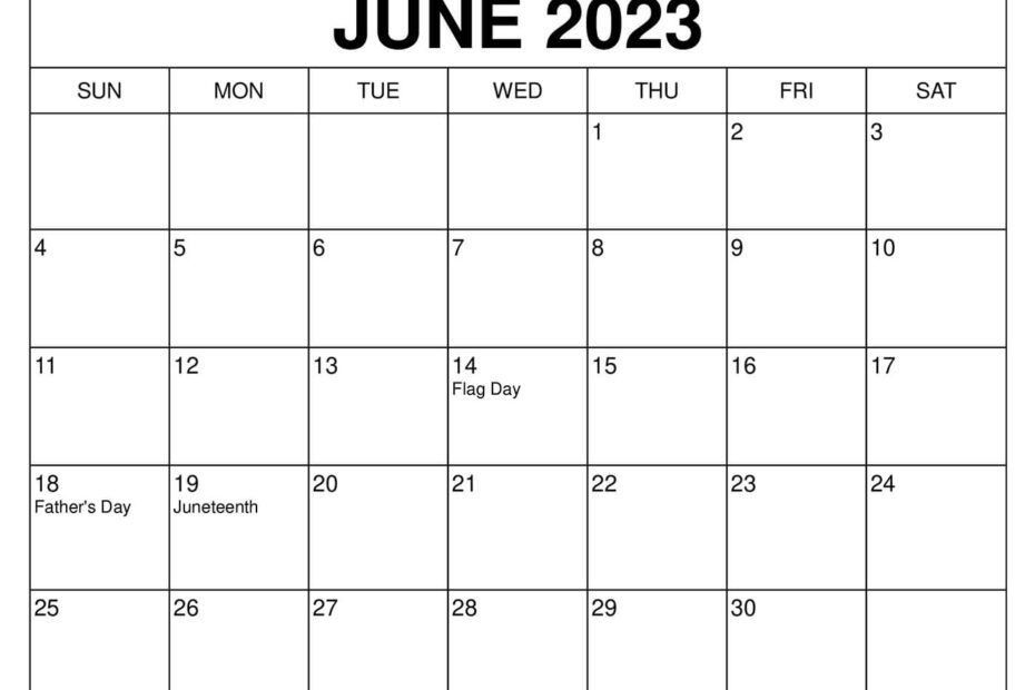 June 2025 Calendar Printable Templates U0026 More