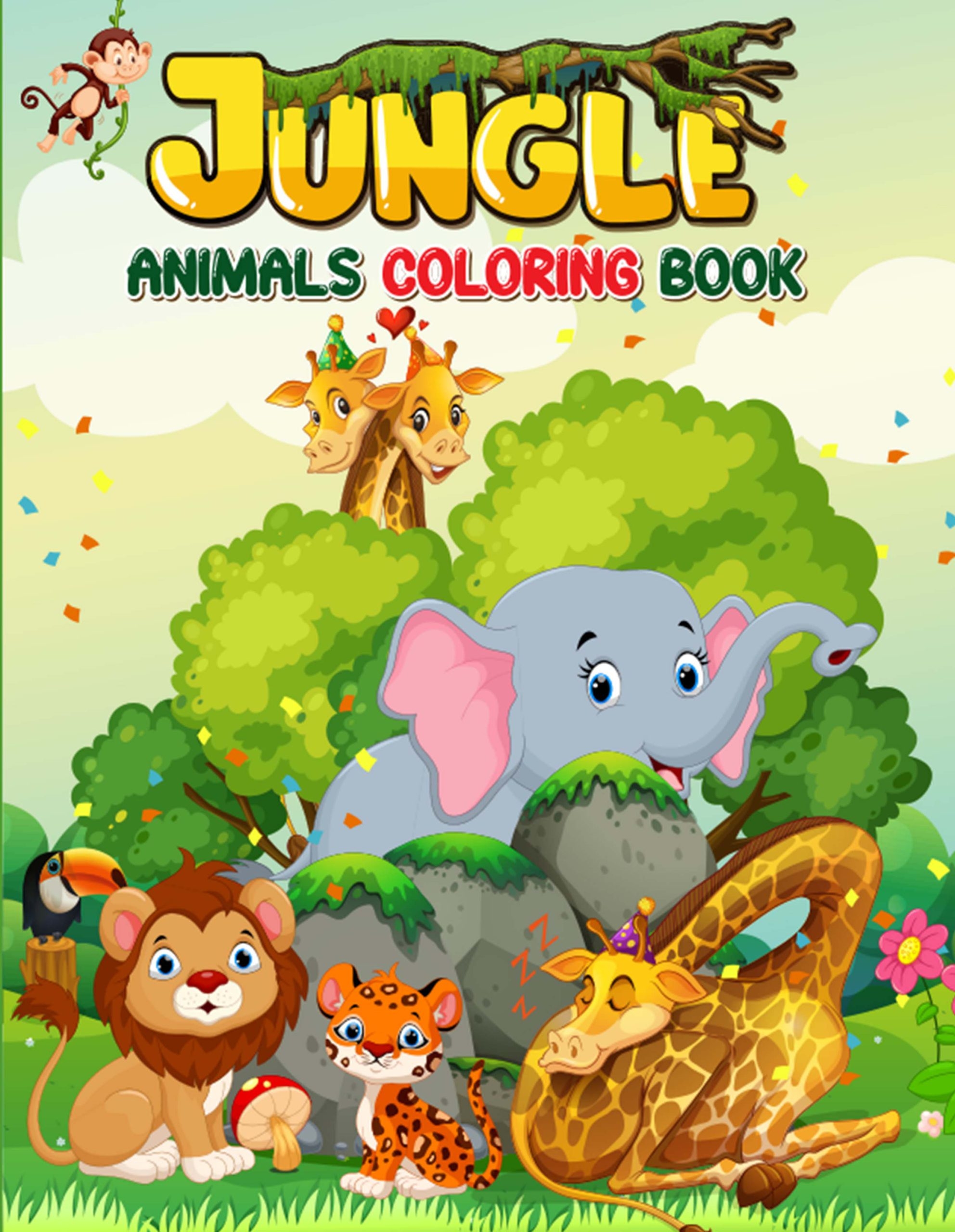 coloring book animals