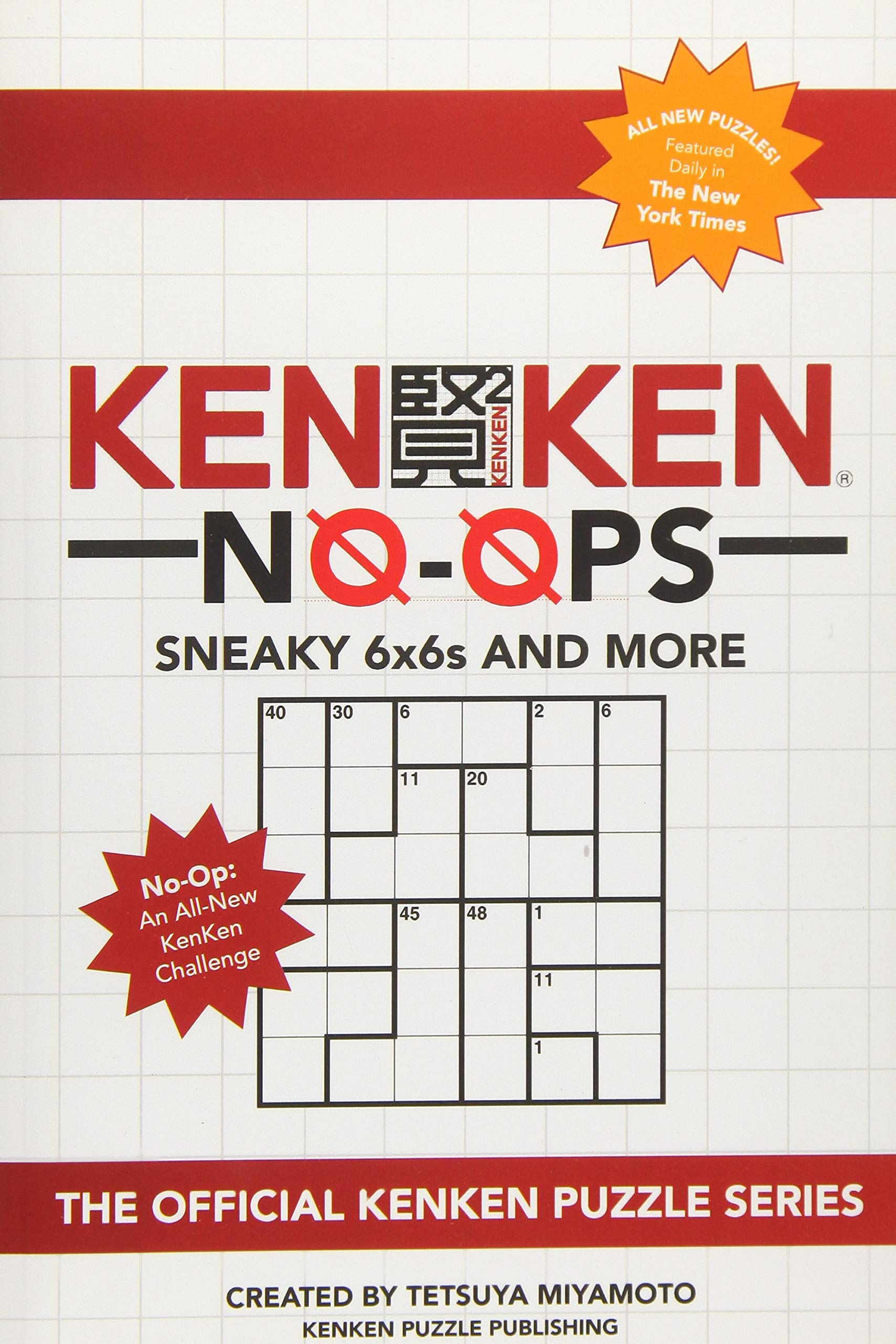 KenKen No Ops Sneaky 6x6s And More Puzzle Company KenKen Amazon au Books