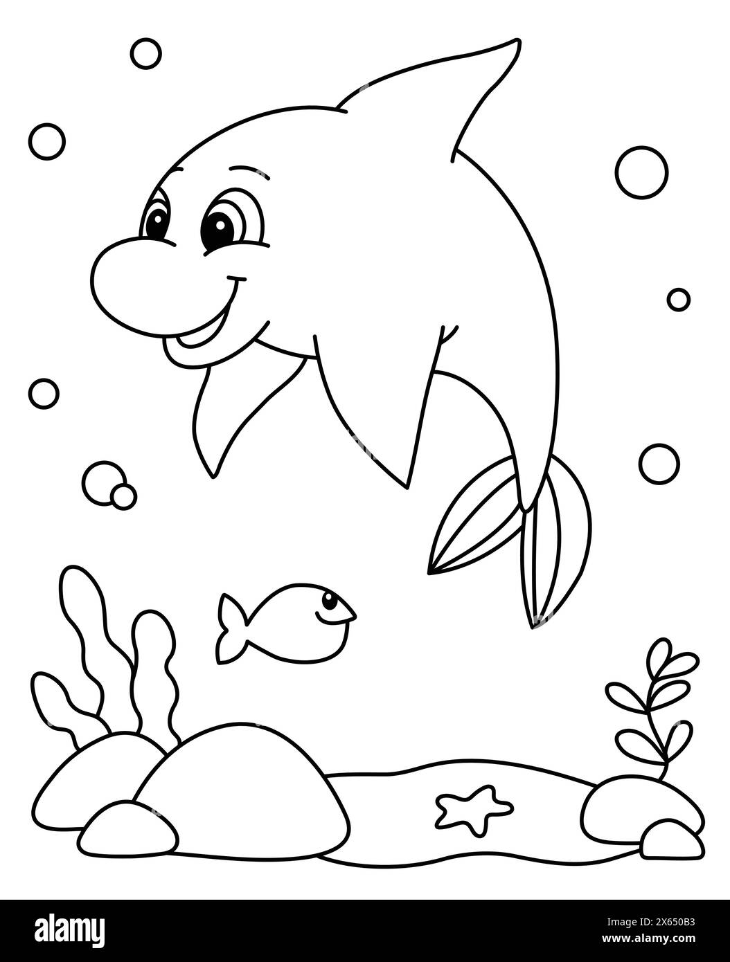coloring pages of sea animals