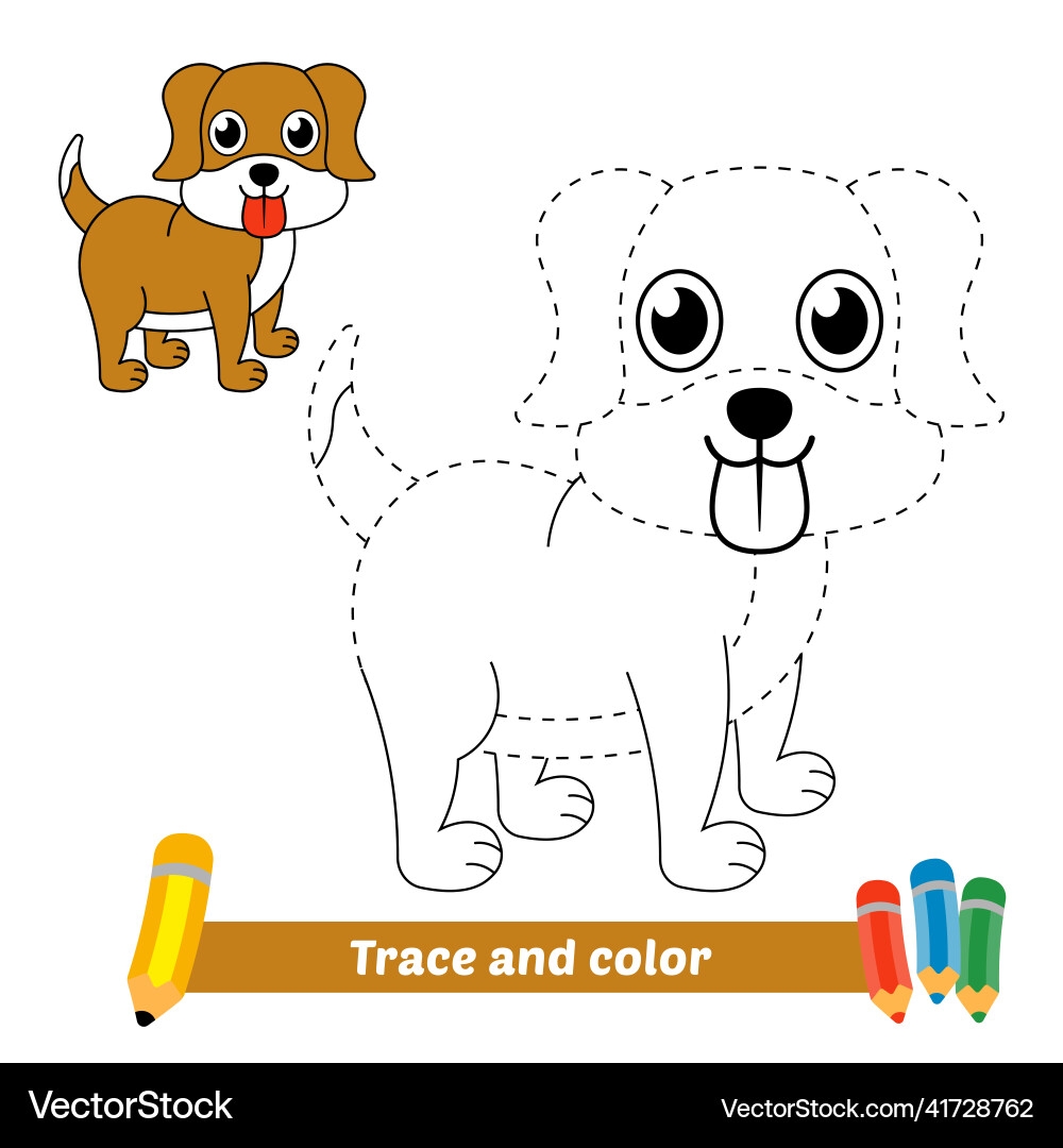 color a dog