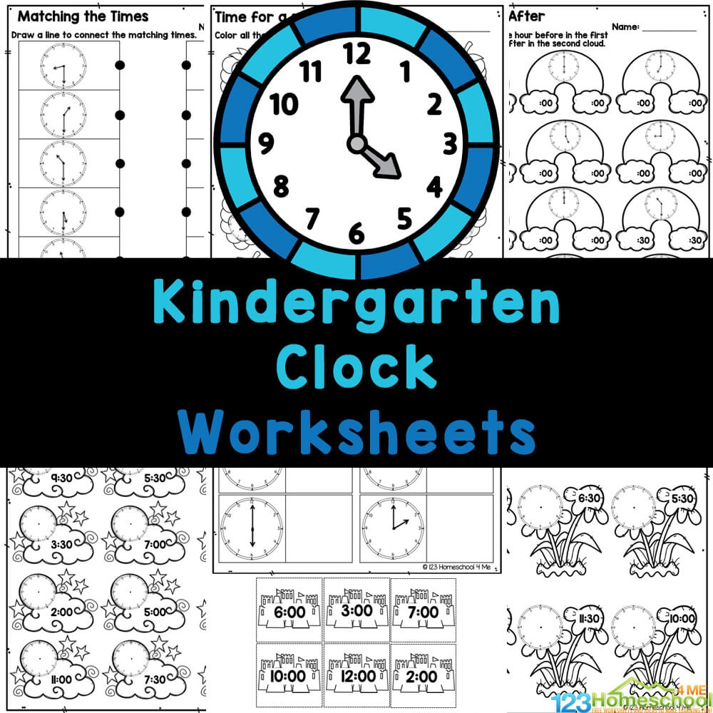 clock worksheets