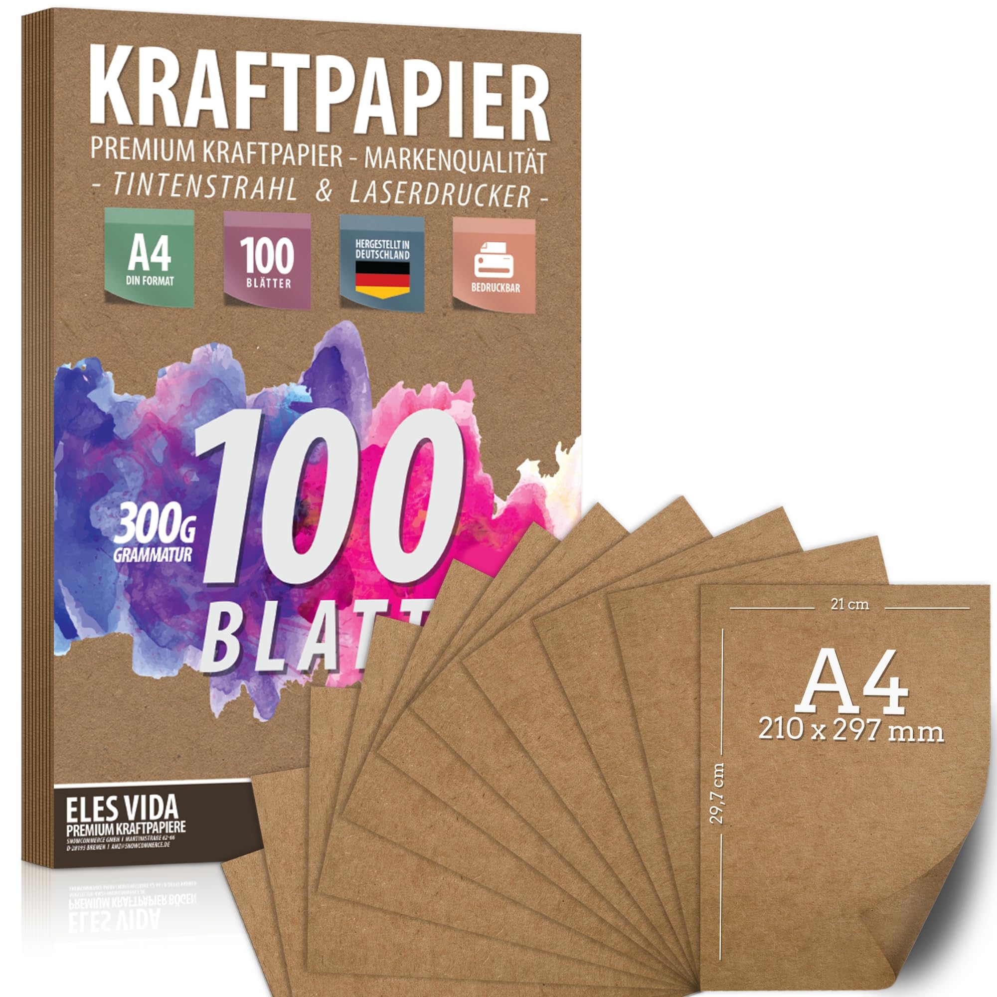 printable kraft paper