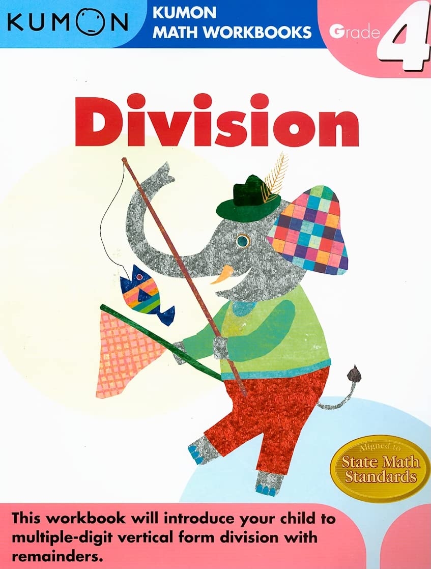 Kumon Division Grade 4 Book 
