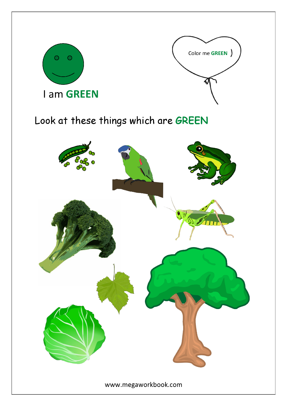 Learn Colors Learn Colors For Kids Learning Colors For Toddler Learn Colors Baby Learn Basic Colors Free Printables Red Things Blue Things Green Things Yellow Things Purple Things Orange