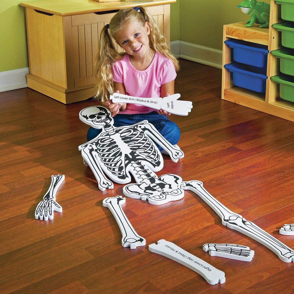 Learning Resources Skeleton Foam Floor Puzzle Amazon co uk Toys U0026 Games