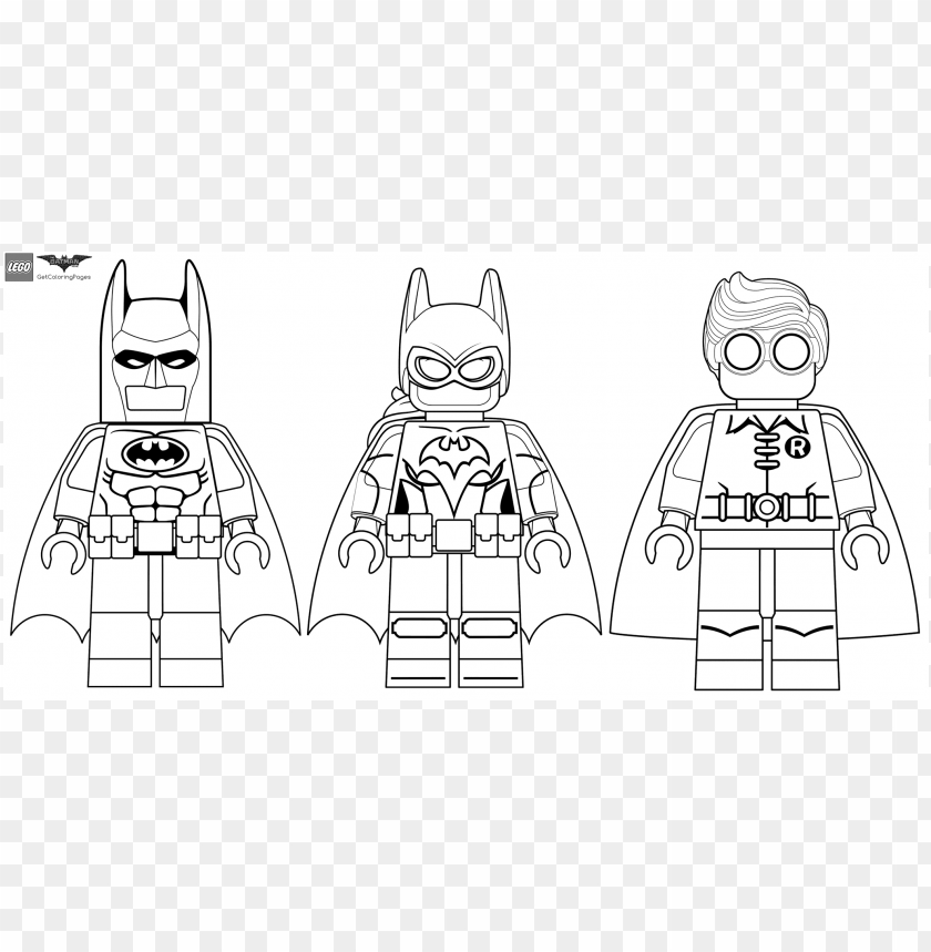 lego batman pictures to color