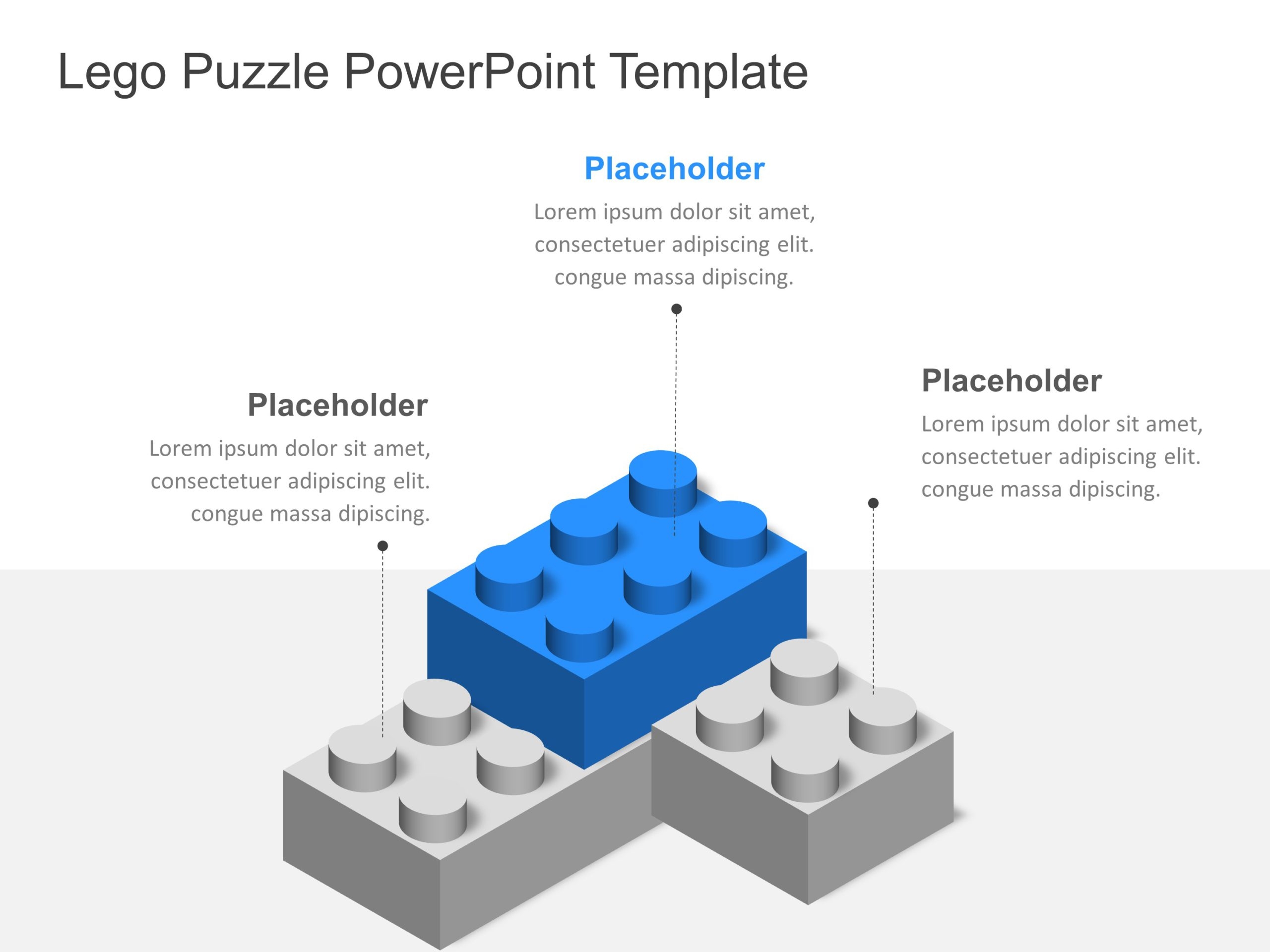 3d puzzle powerpoint template