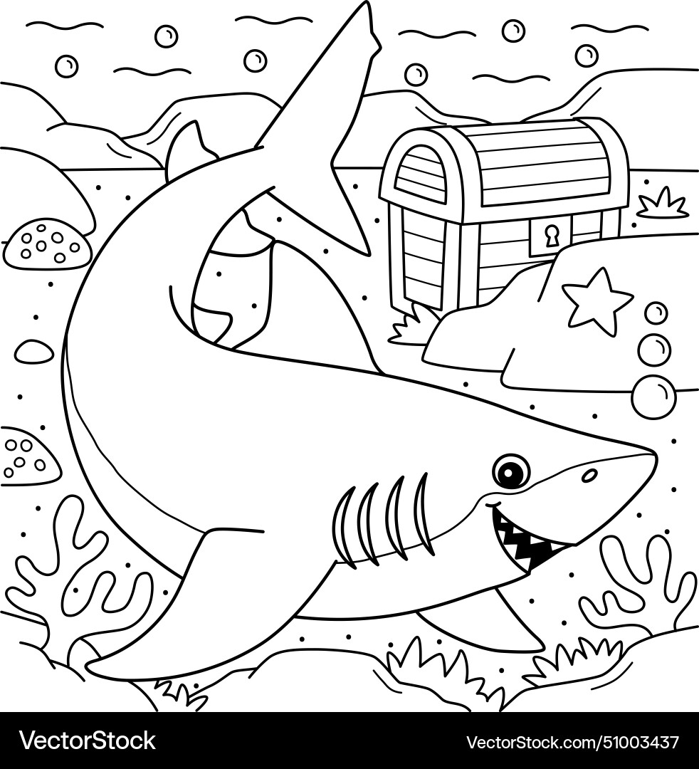 shark coloring pages