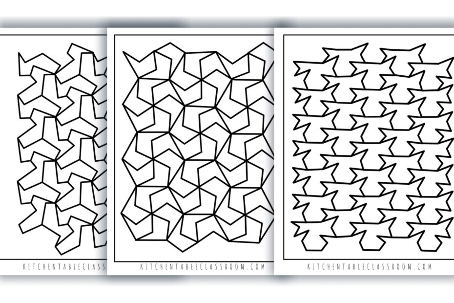Lets Tessellate Kitchentableclassroom Worksheets Library