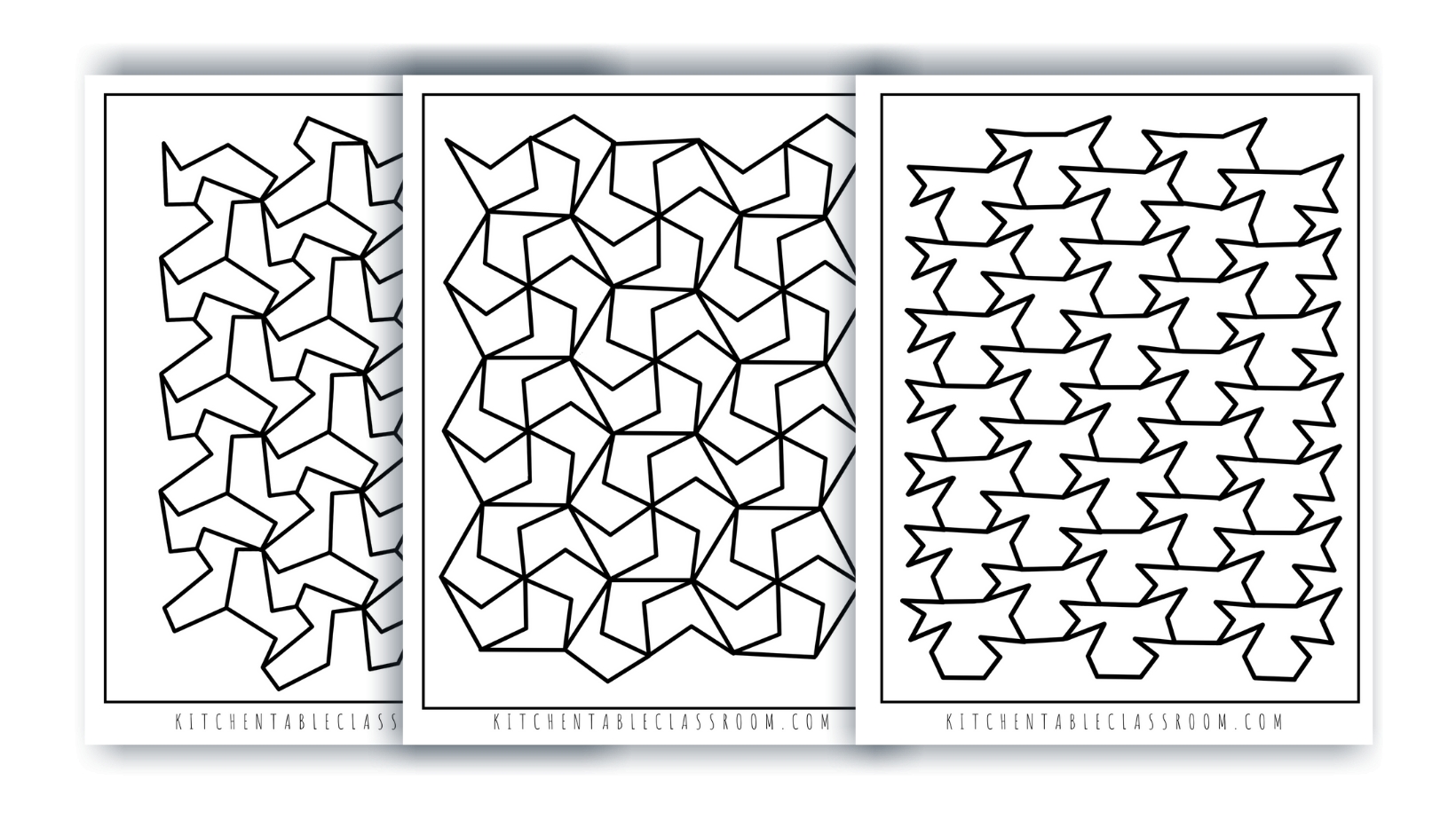 Lets Tessellate Kitchentableclassroom Worksheets Library