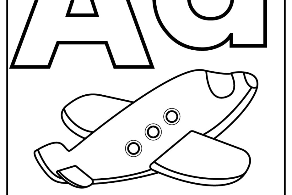 Letter A Coloring Pages 100 Free Printables Worksheets Library