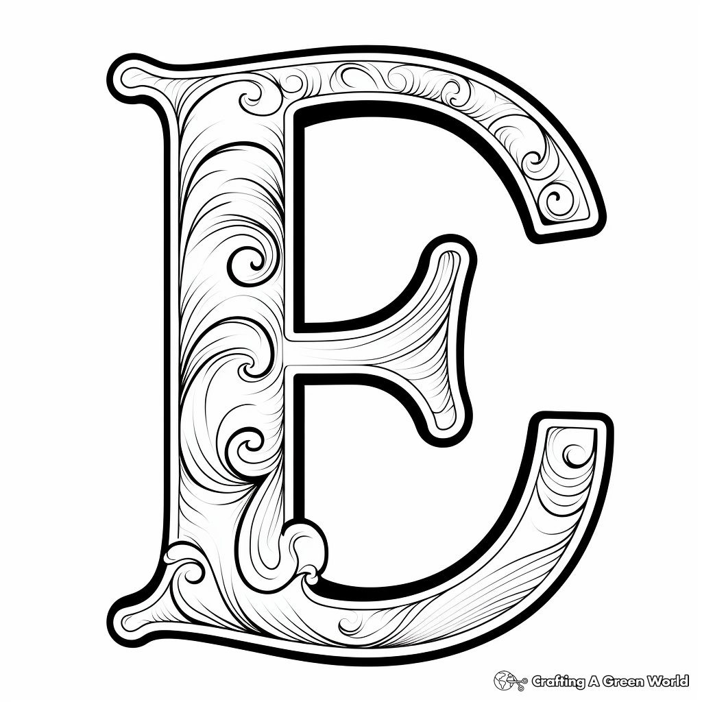Letter E Coloring Pages Free U0026 Printable 