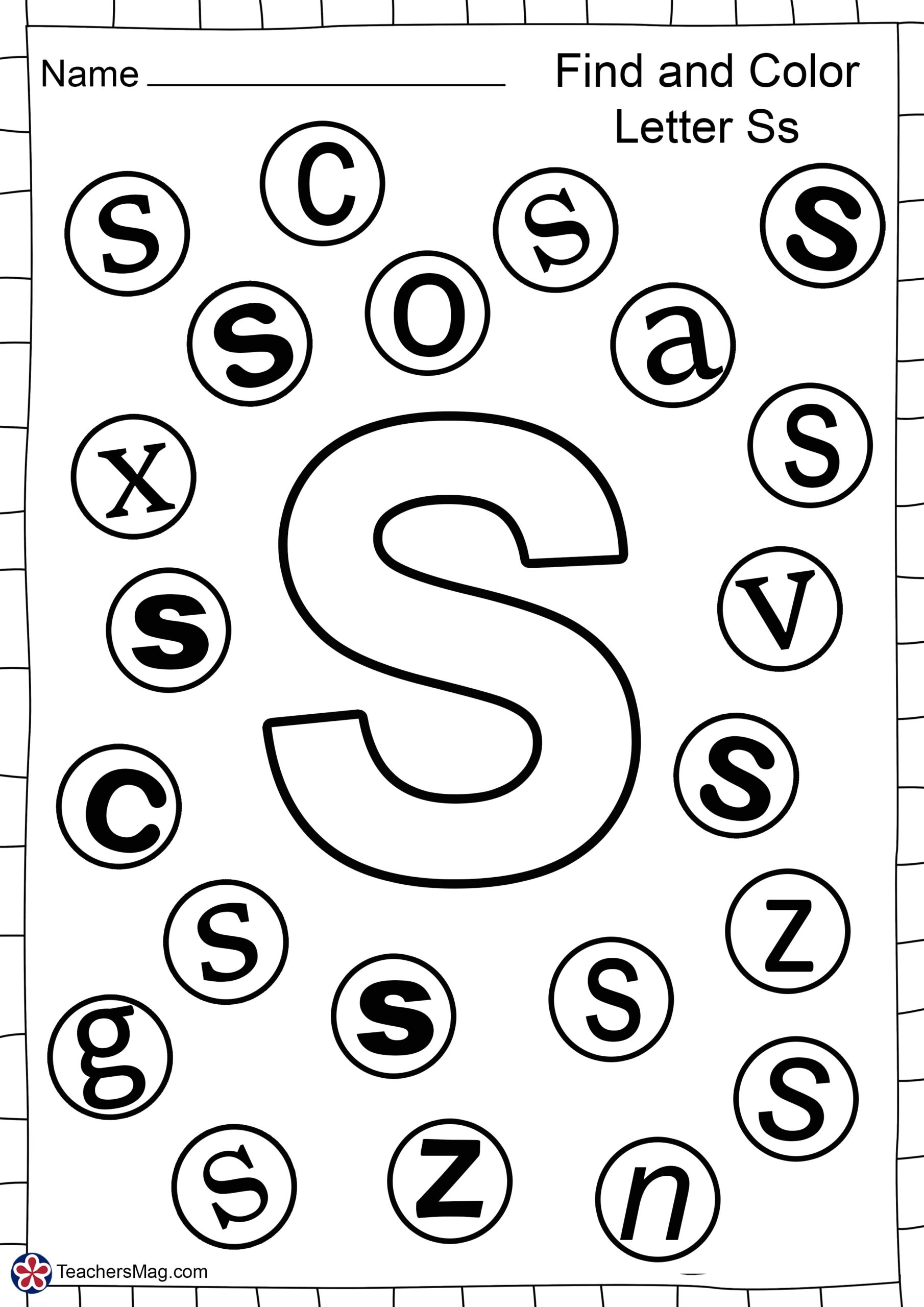 Letter S Activities For Toddler Preschool U0026 Kindergarten 