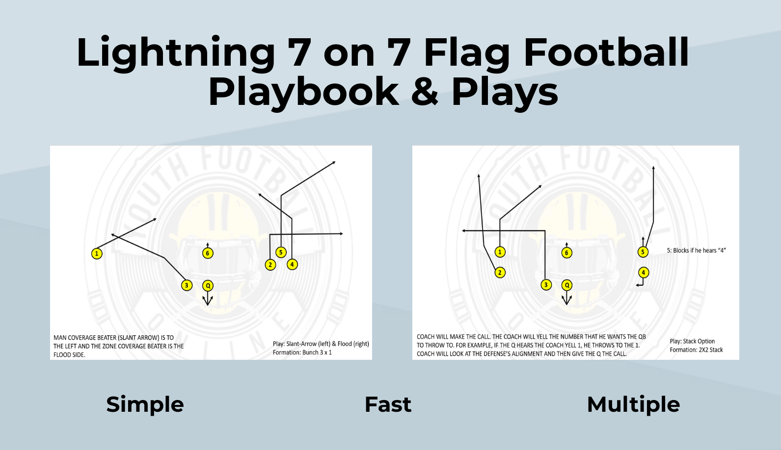 flag football plays printable