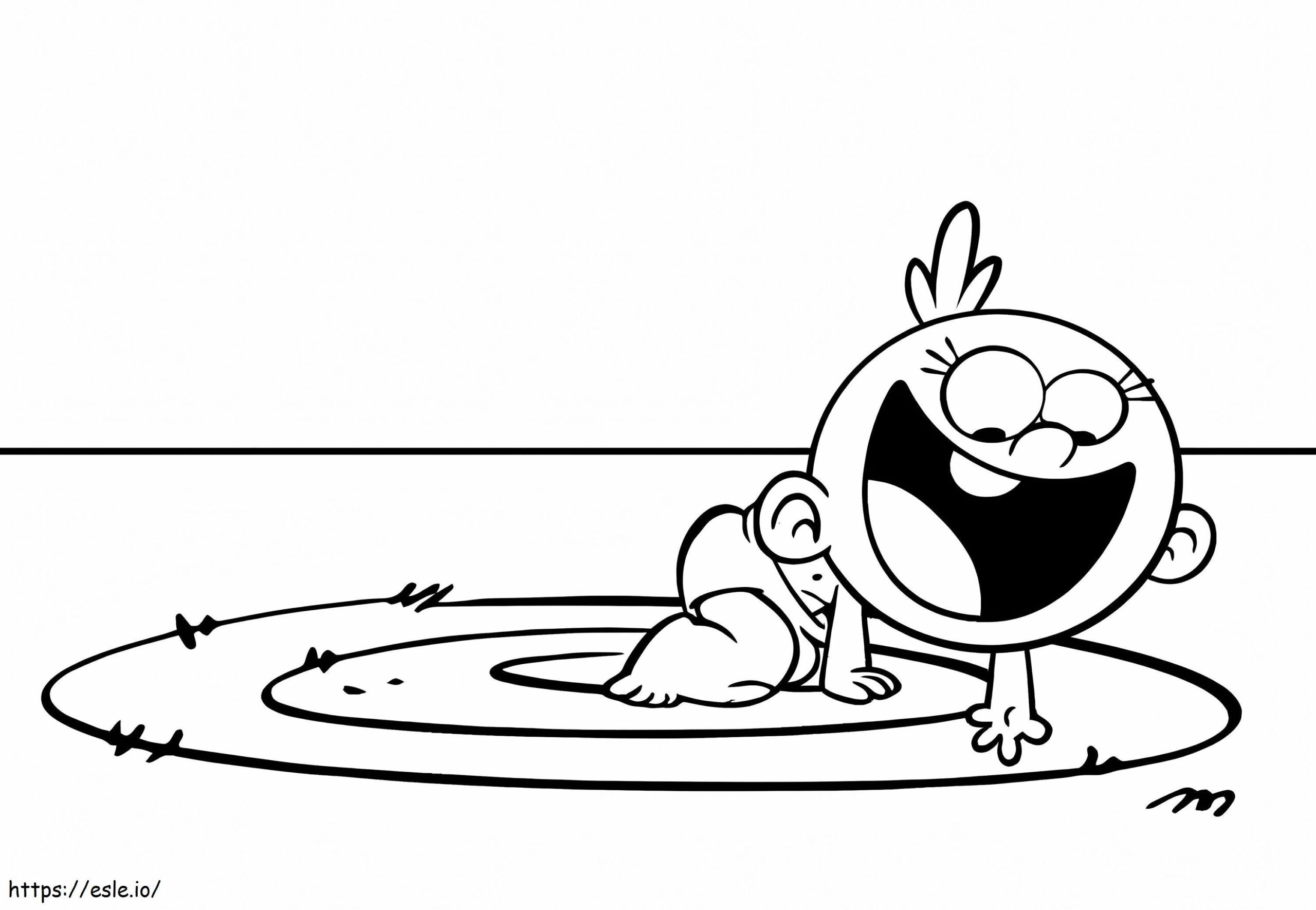 Lily Loud From The Loud House Coloring Page