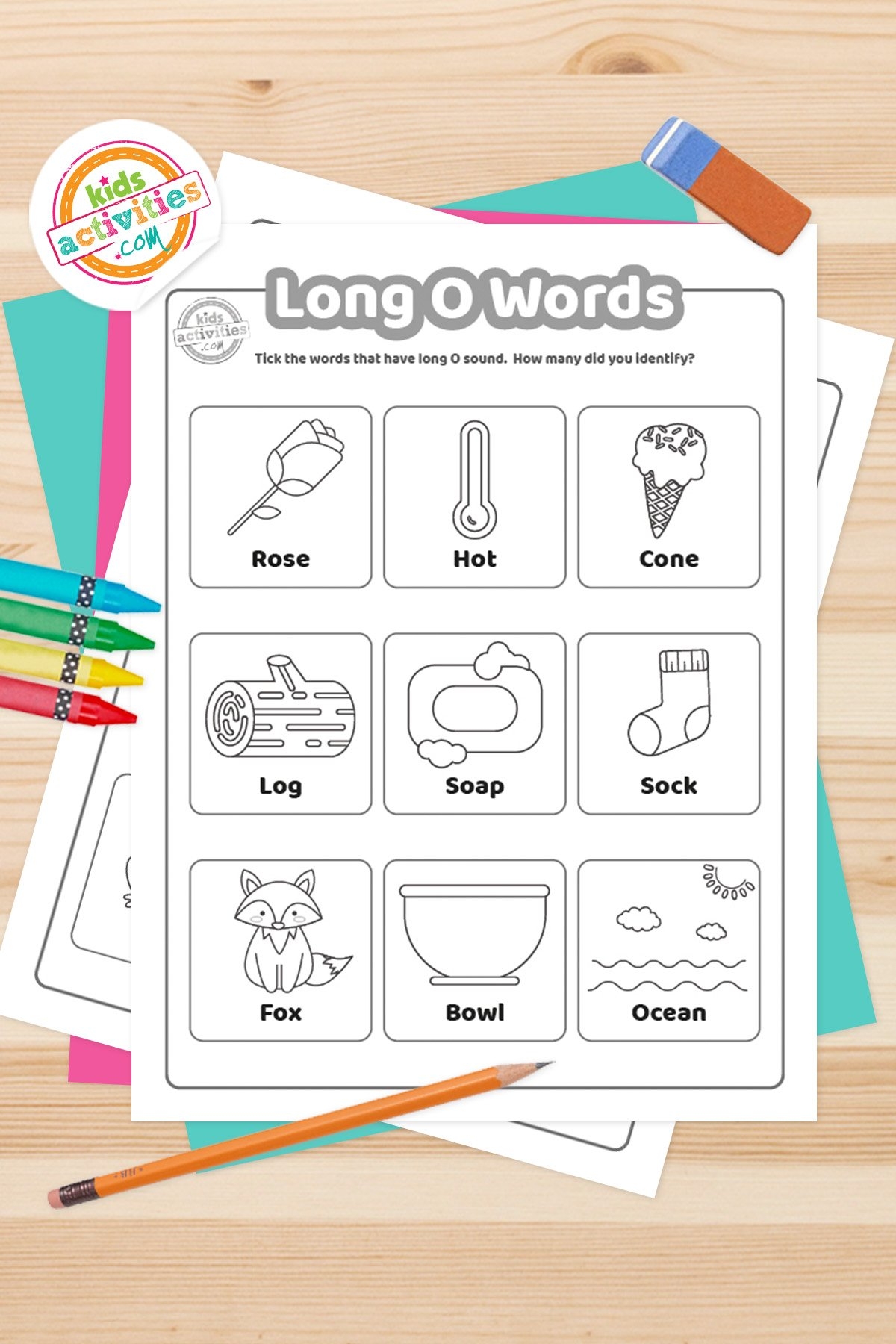 long o worksheets