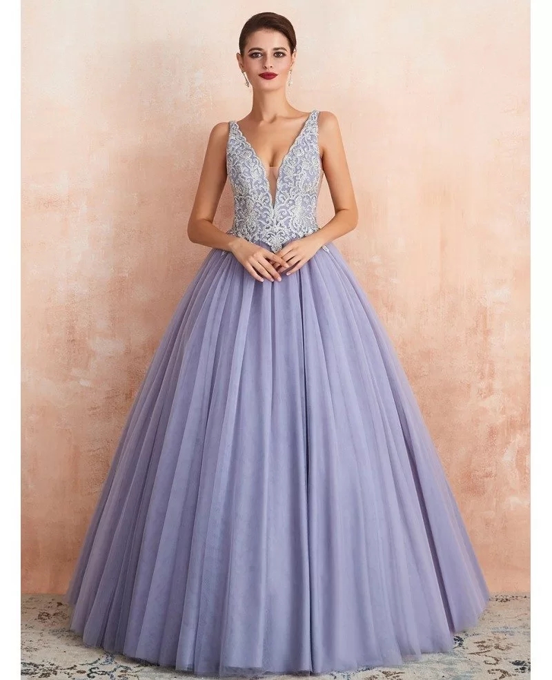 lavender color dress