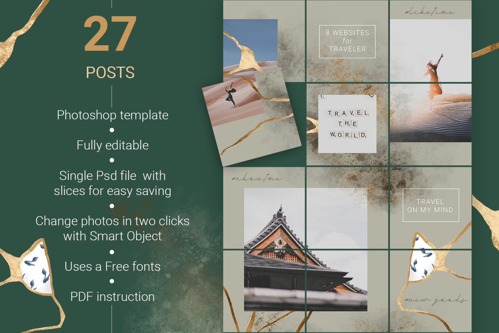 puzzle website template