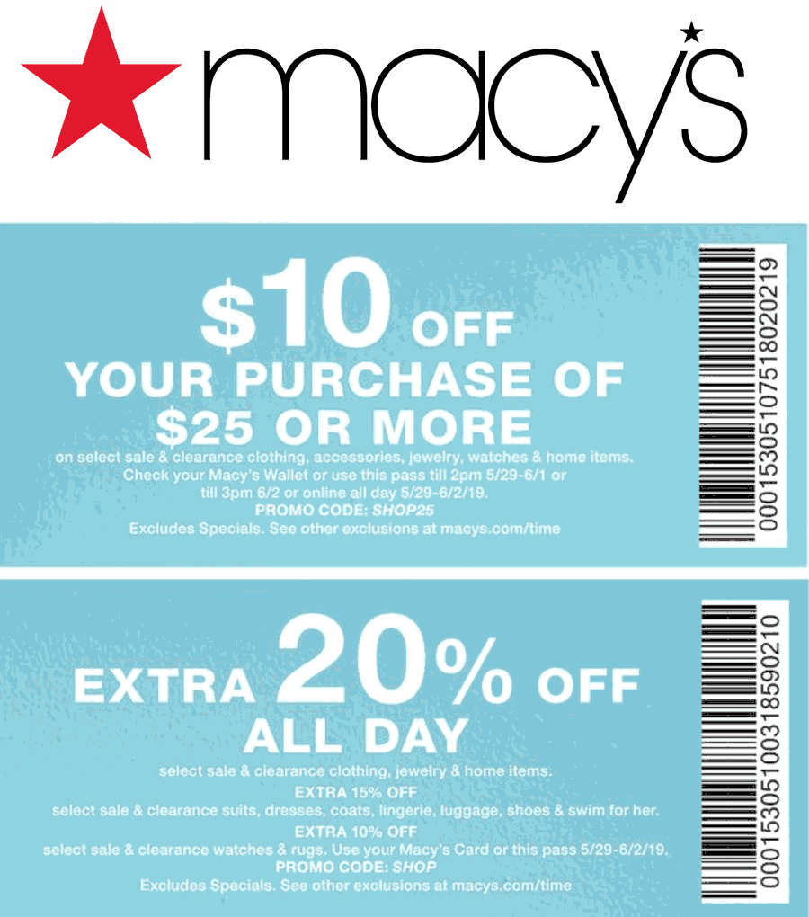 Macys Coupon Print