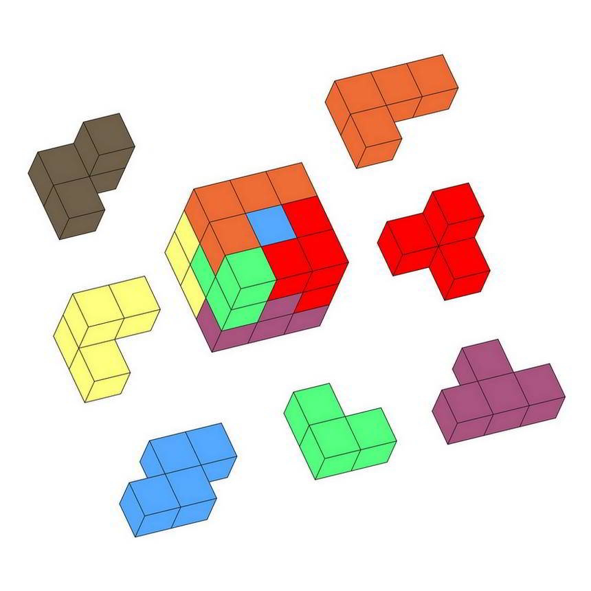 Make A Soma Cube Puzzle CRAFTSMANSPACE
