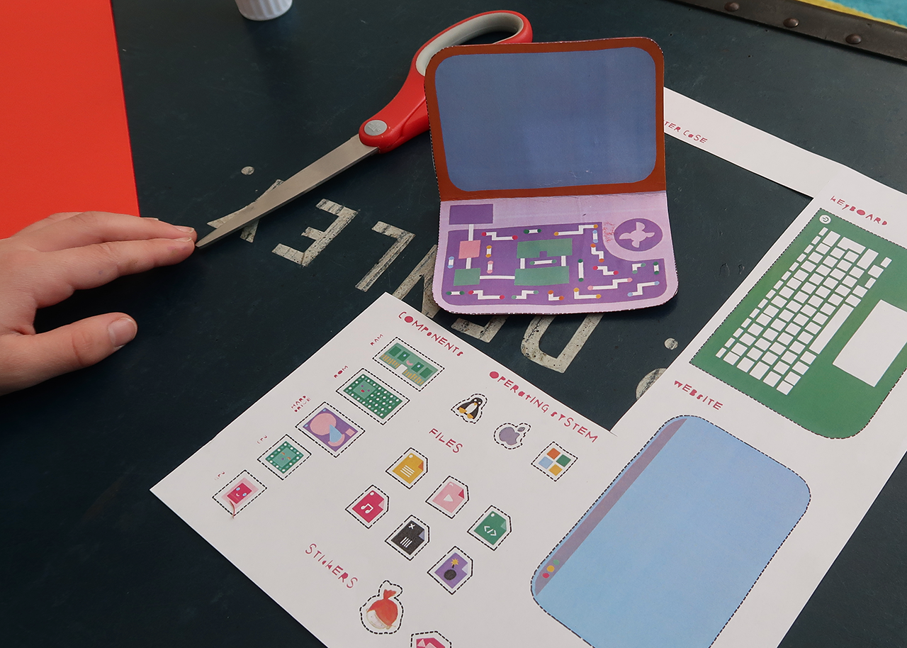 Make My First Paper Computer With Hello Ruby Tech Age Kids Technology For Children