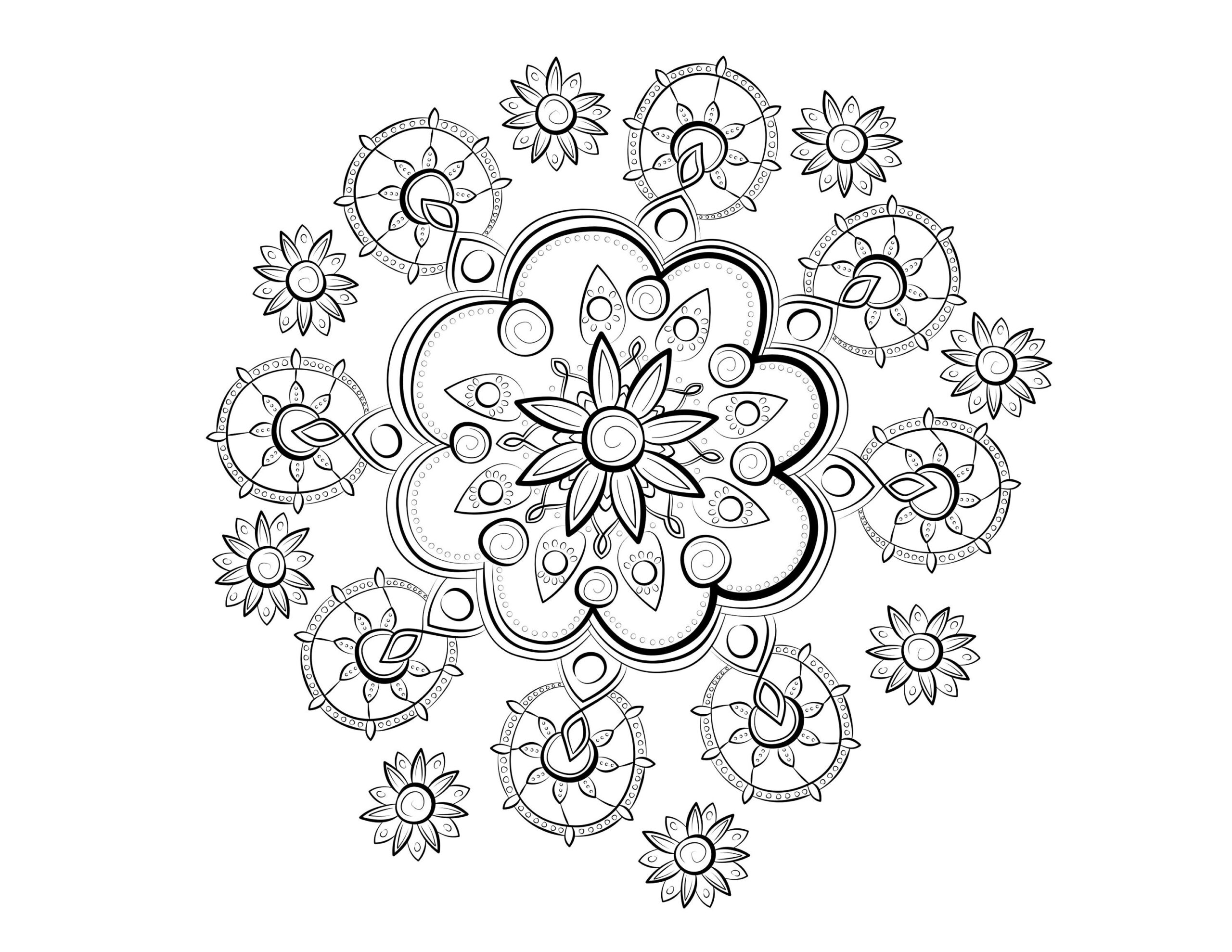 Mandala Coloring Pages Adult Coloring Sheet Printable Coloring Page Grown Up Coloring Printable Art Color Anti stress Coloring Etsy Australia