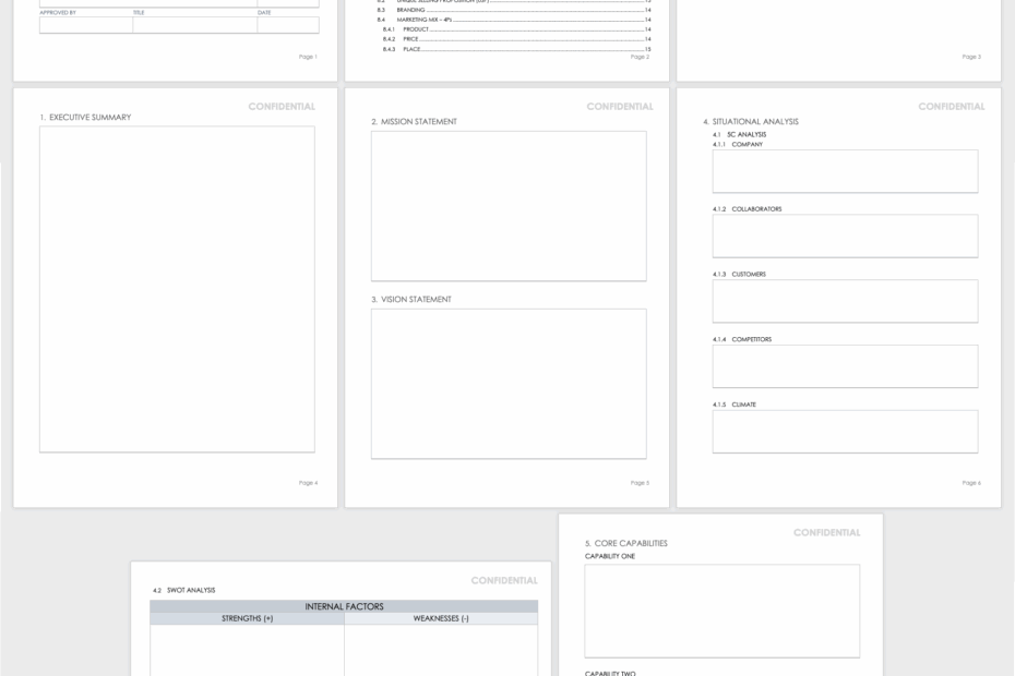 Marketing Plan Templates With Guide Smartsheet