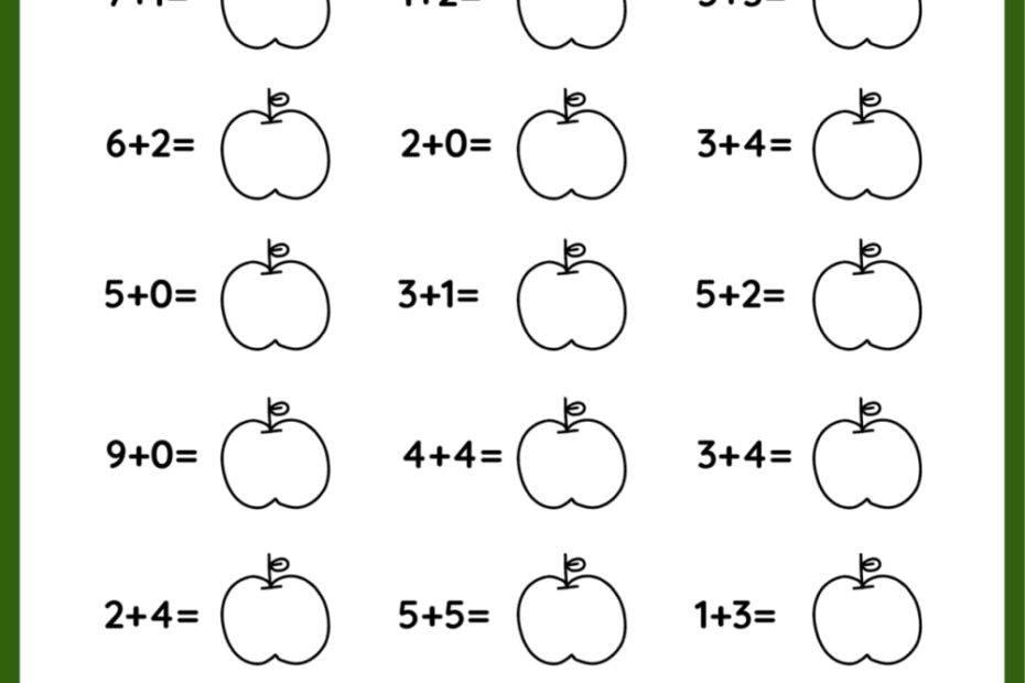 Math Worksheets For Kids Upwork