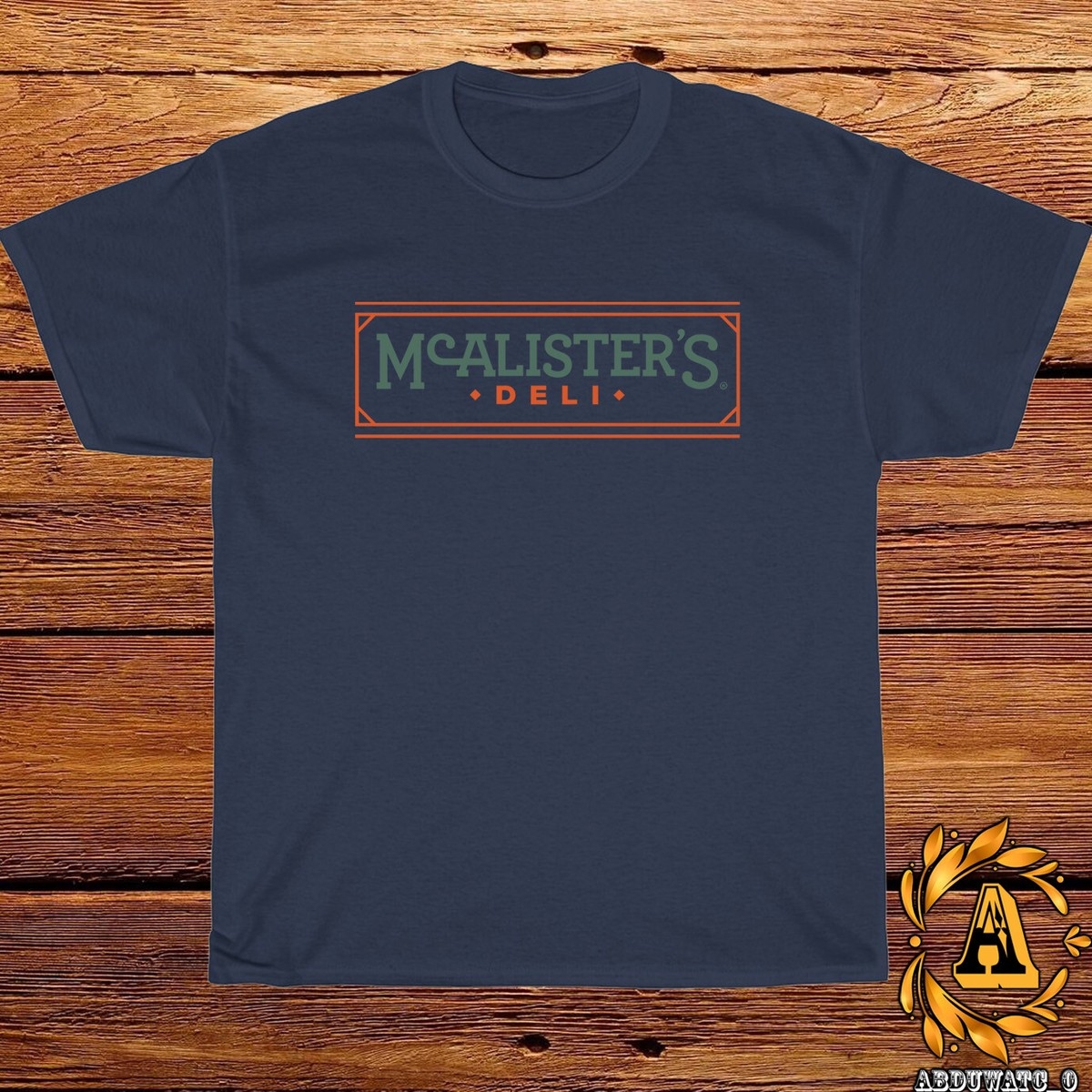 McAlister s Deli Restaurant Logo Black Sport Grey White Navy Red T Shirt S 5XL EBay