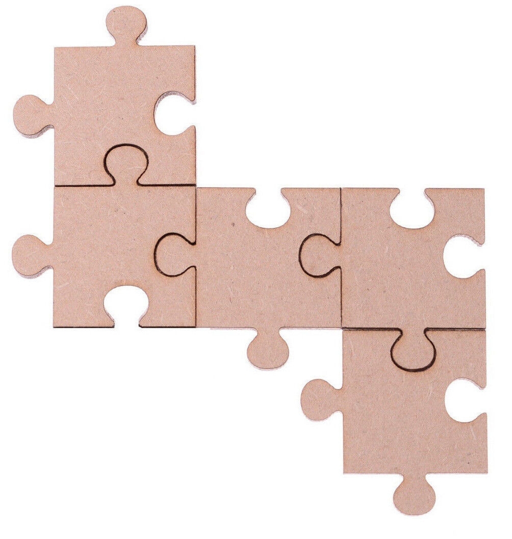puzzle piece template that fit together
