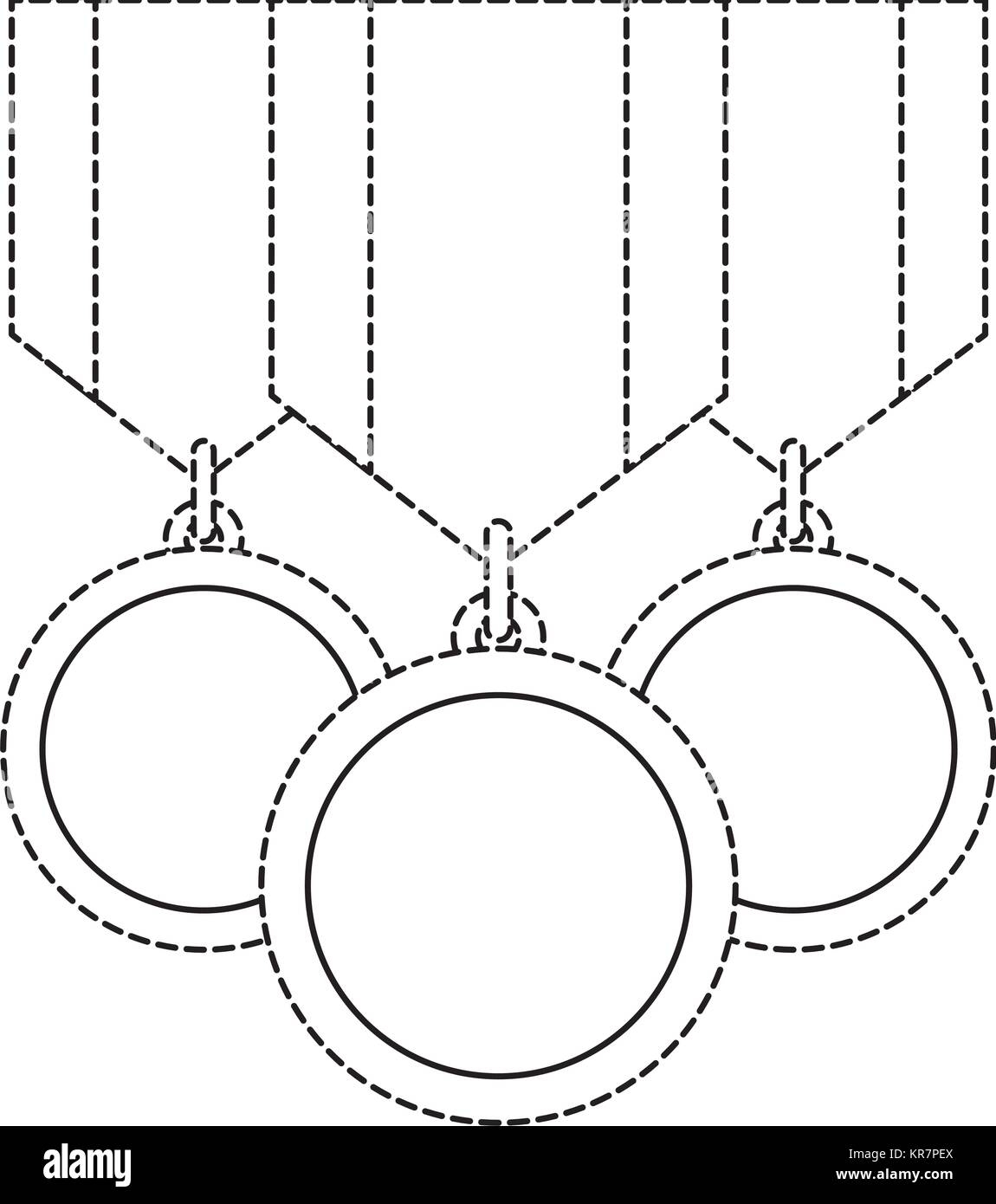 Medals Icon Black And White Stock Photos U0026 Images Alamy
