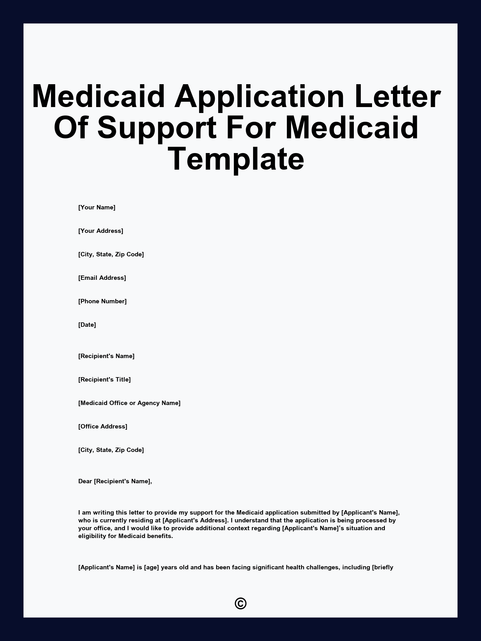 printable medicaid application
