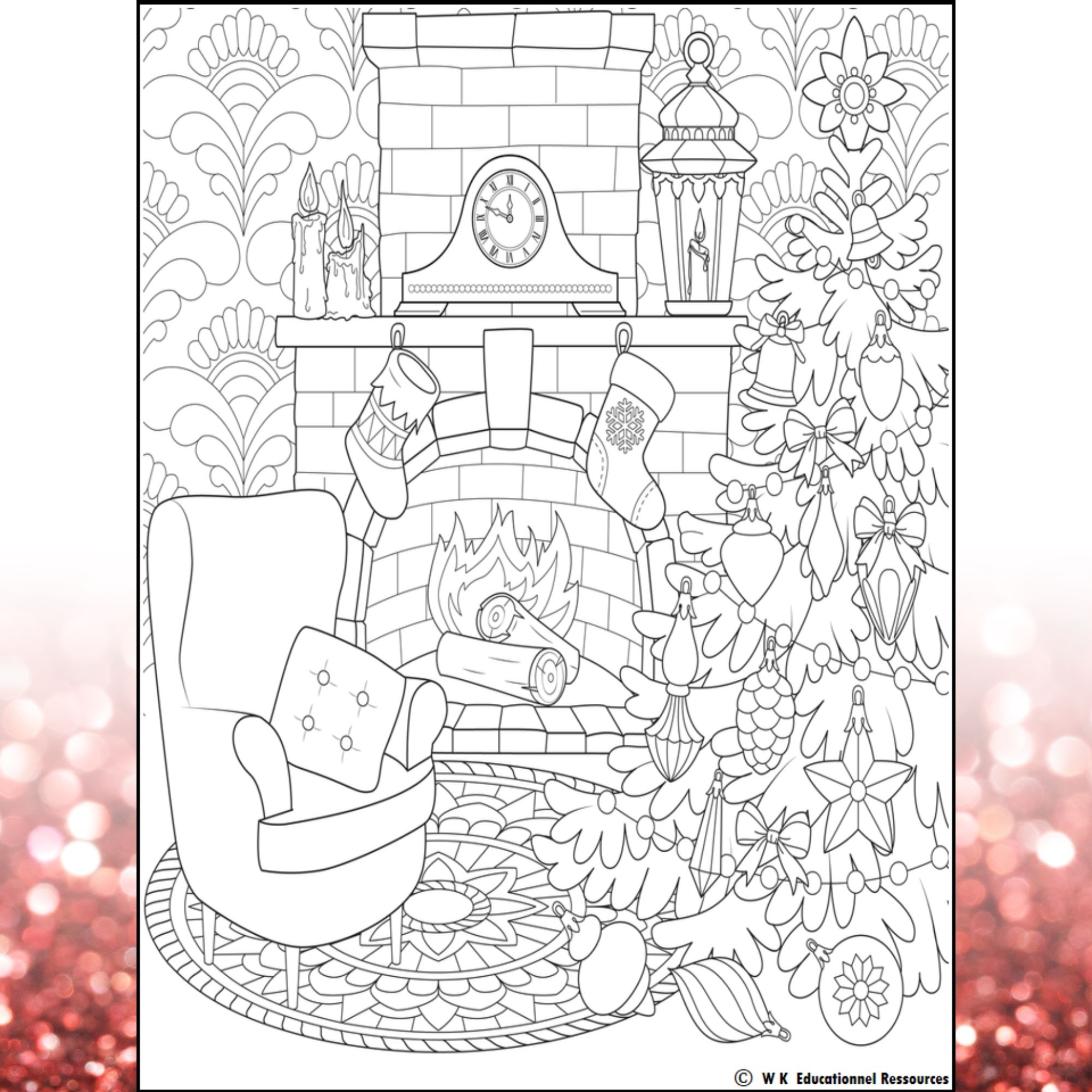 Merry Christmas Coloring Pages Winter Holidays Coloring Sheets Christmas Break