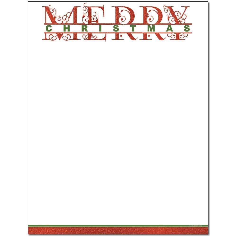 downloadable free printable christmas stationery paper