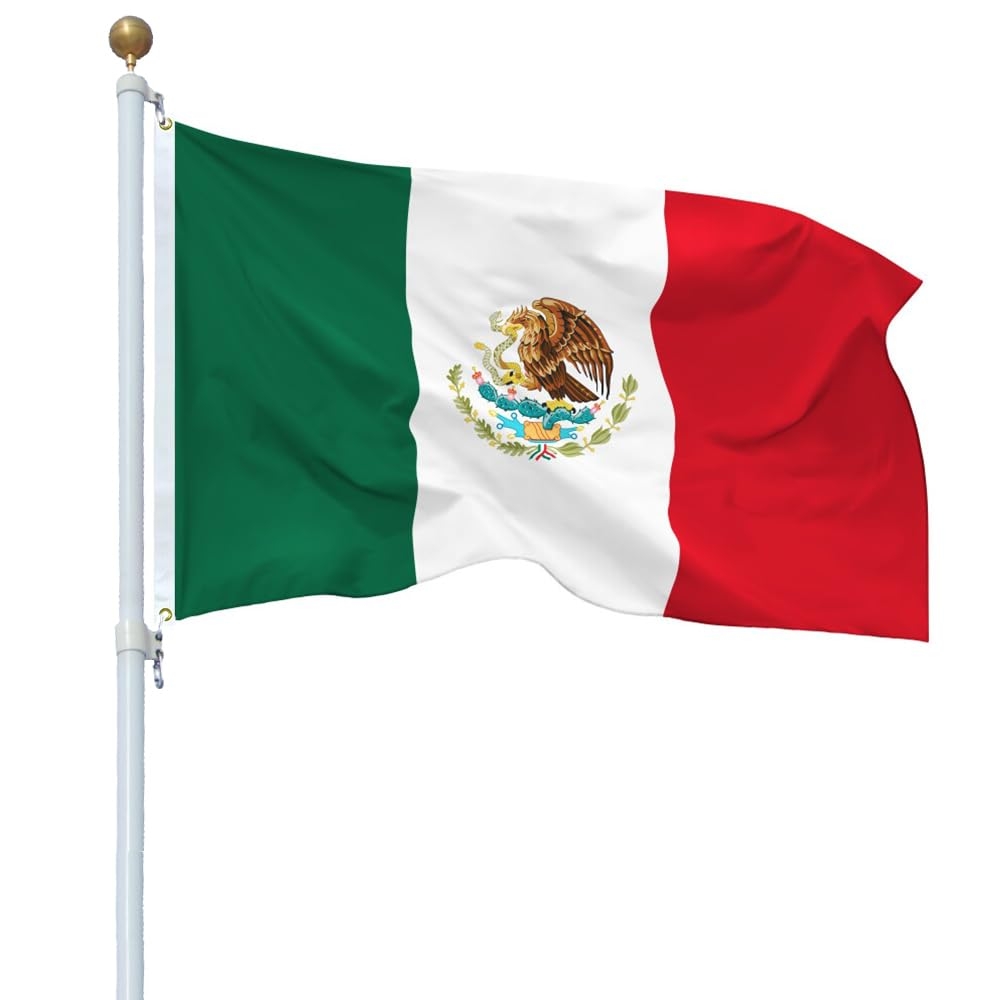Mexican Flags For Outside 3x5 Mexico Flag Outdoor Vivid Color Desertcart Cyprus
