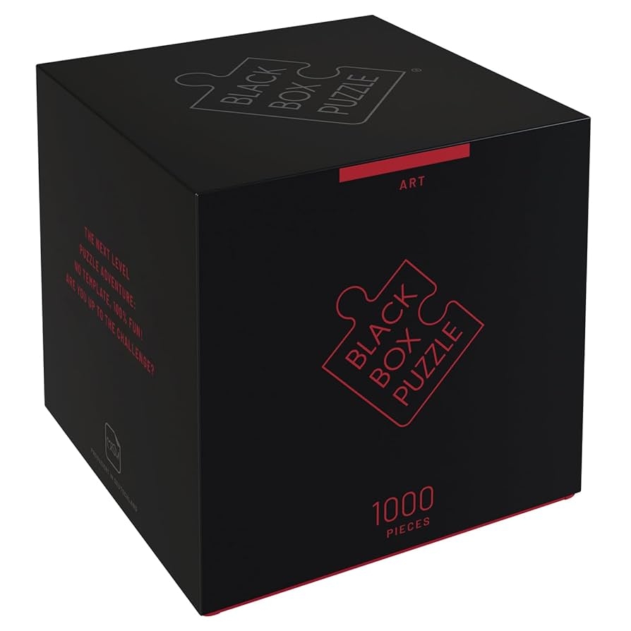Misu Games Black Box Puzzle Without Template Jigsaw Puzzles For Adults 1000 Pieces Cool Jig Saw Puzzels 20x27 Multiple Categories Difficult Puzzle 