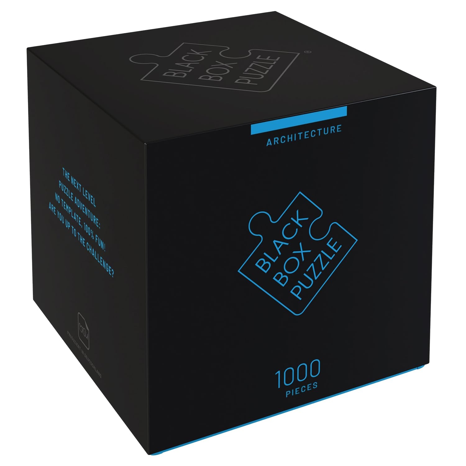 MISU Games Black Box Puzzle Without Template Jigsaw Puzzles For Adults 1000 Pieces Cool Jig Saw Puzzels 20x27 Multiple Categories Difficult