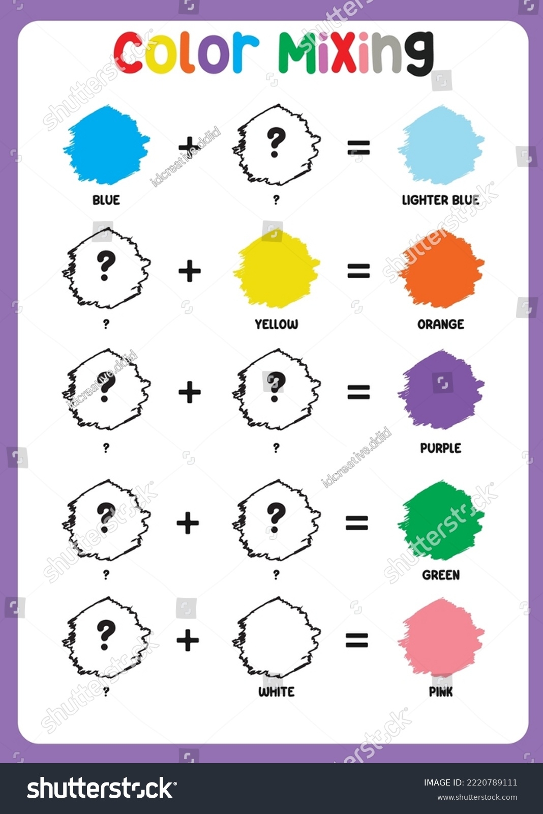 color mix worksheet