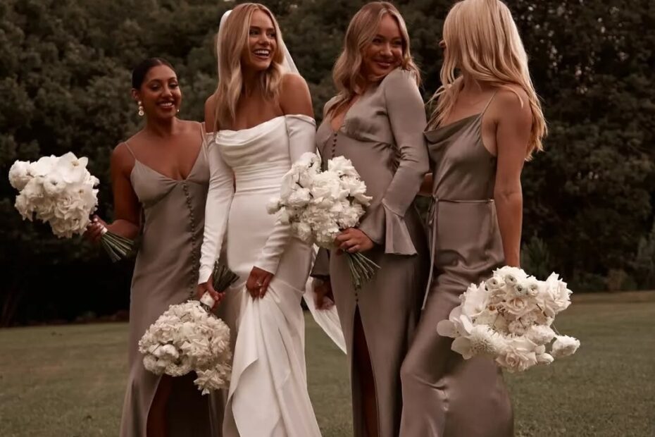 Mocha Bridesmaid Dresses Pantone Colour Of The Year 2025
