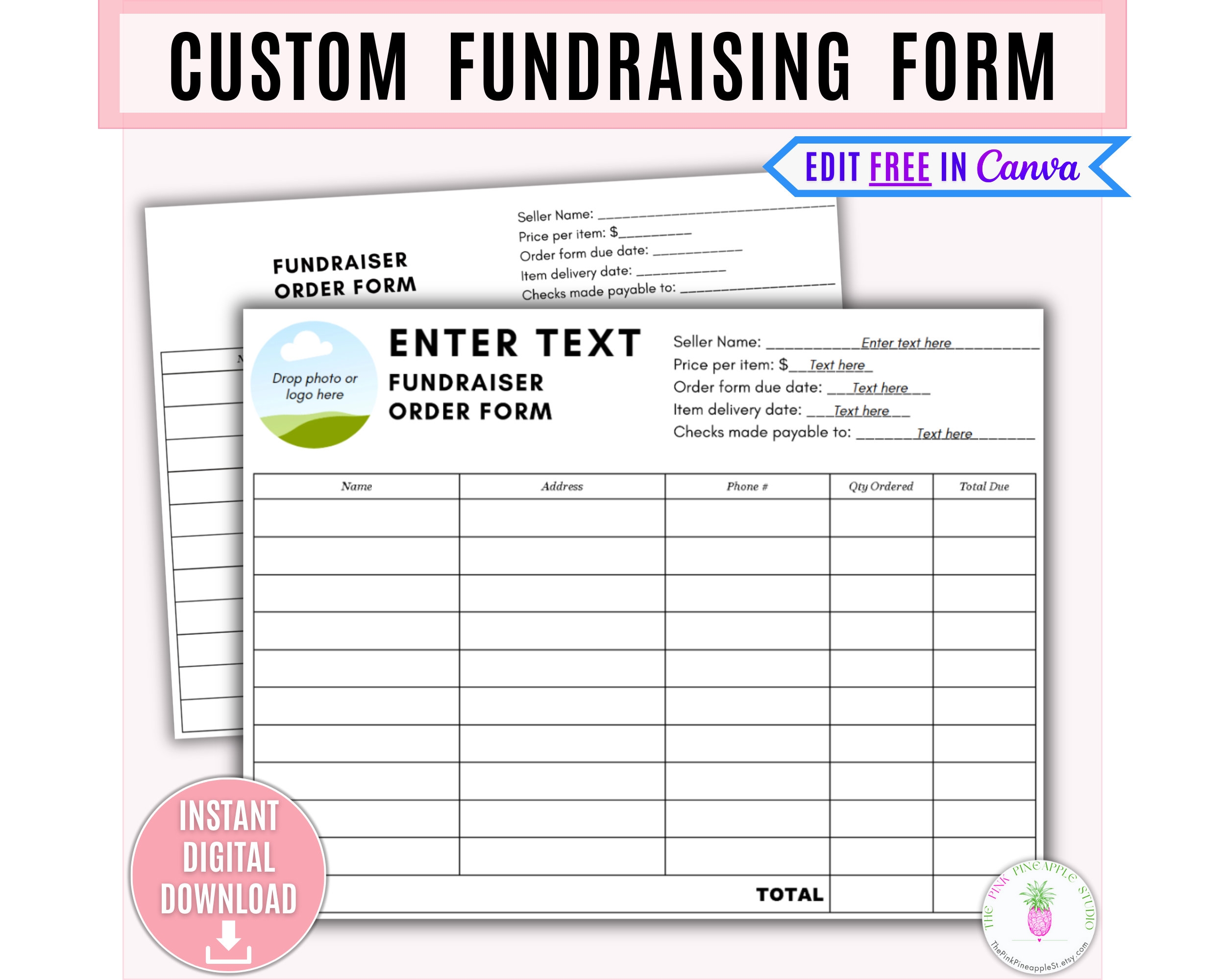 Money Order Template Etsy