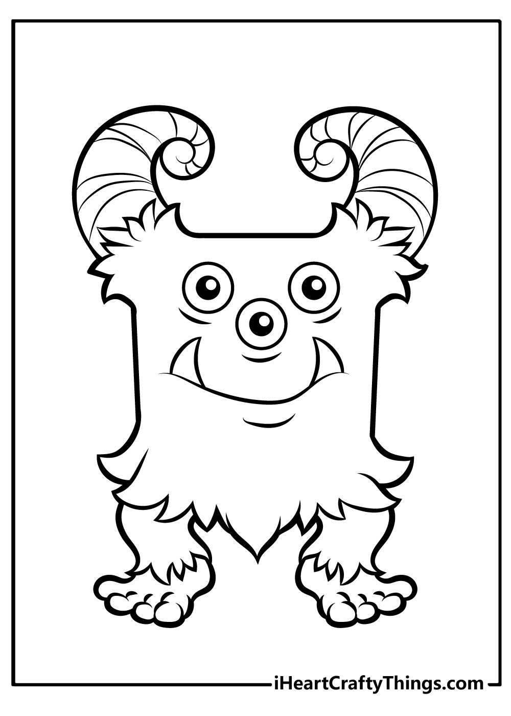 color monster template