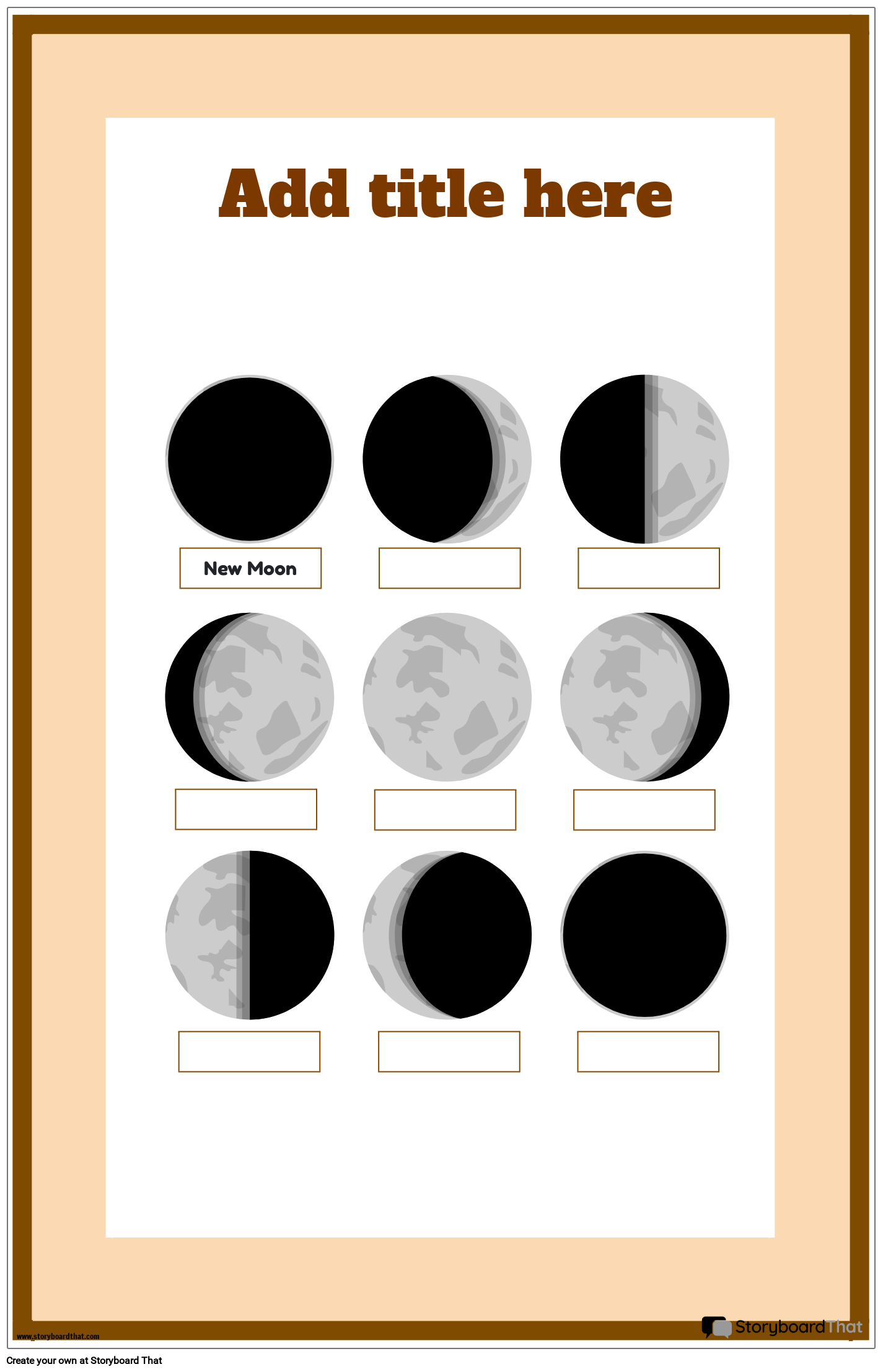 moon phase printable