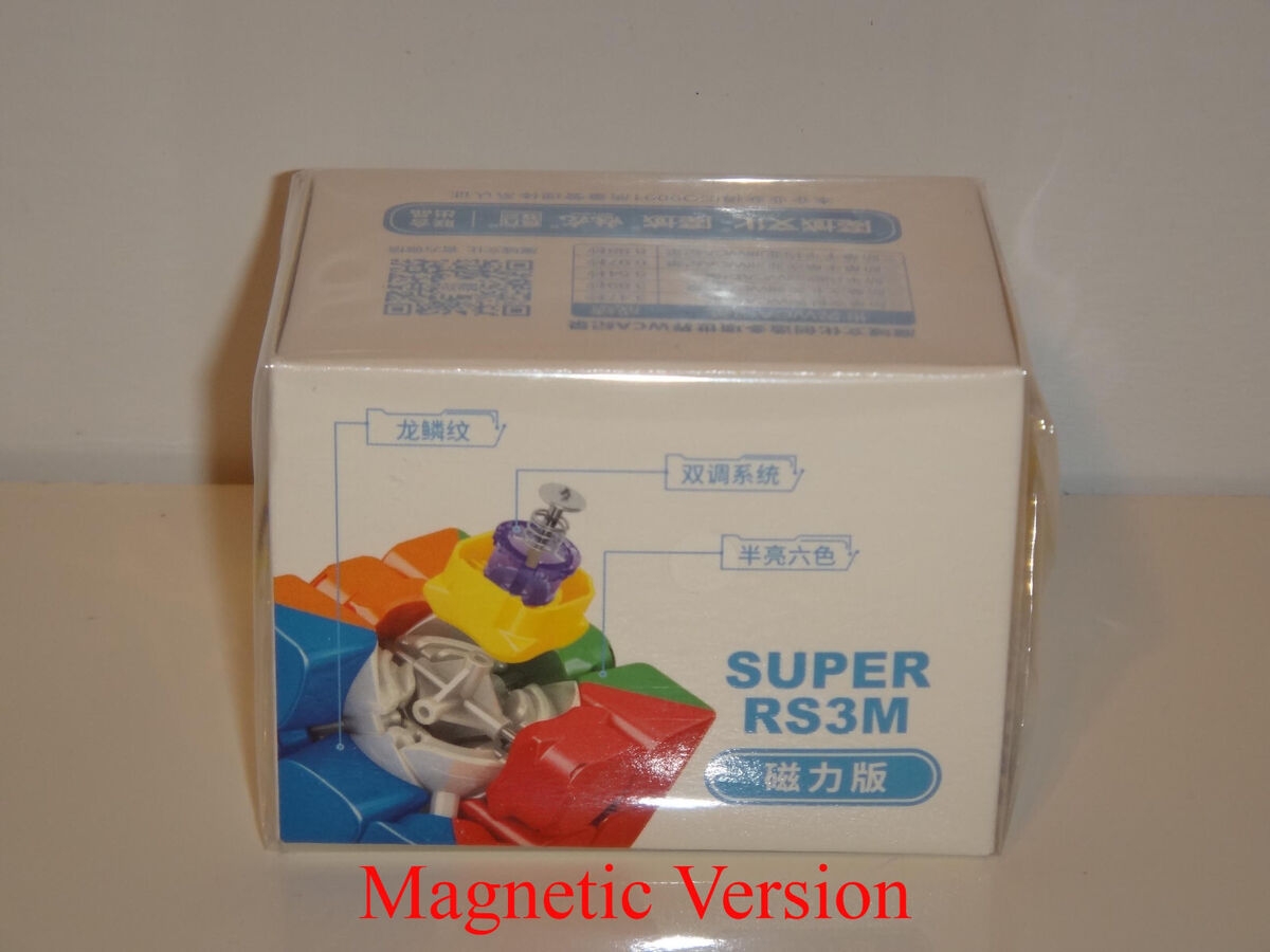 MoYu Super RS3 M 2022 3x3 Standard Stickerless Speedcube Ship From USA EBay