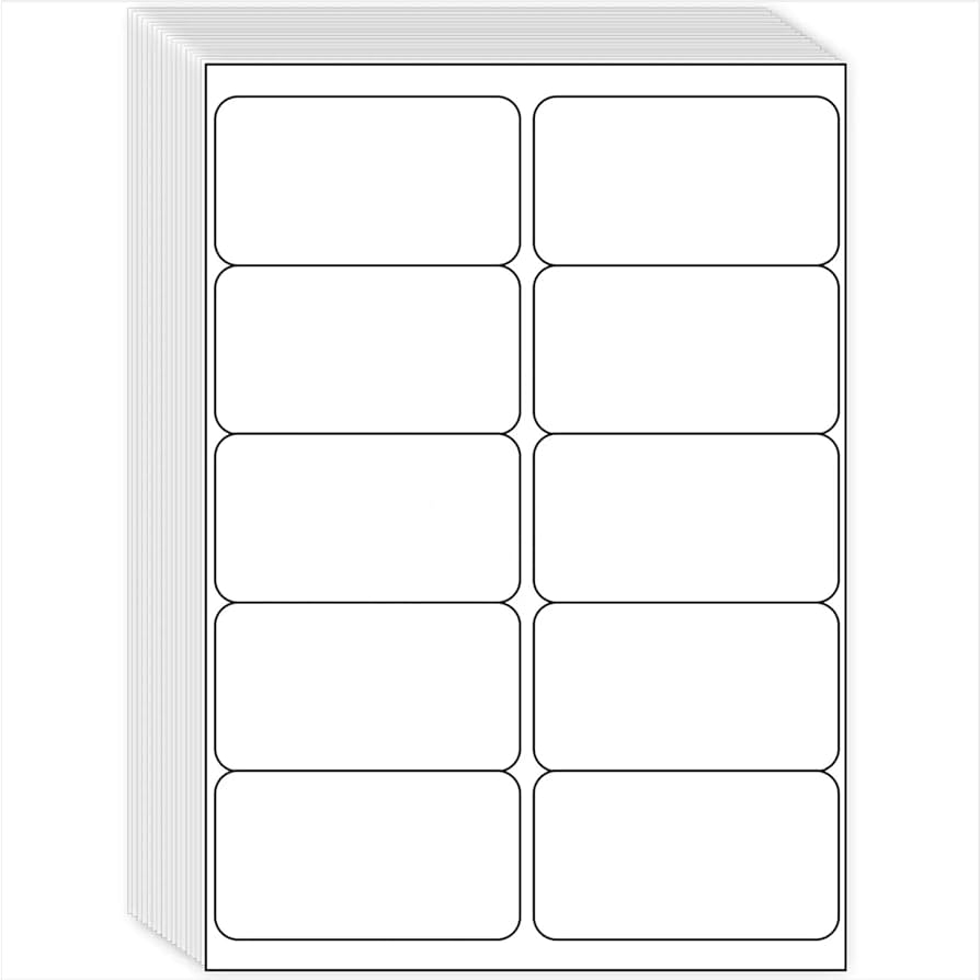 printable mailing label template