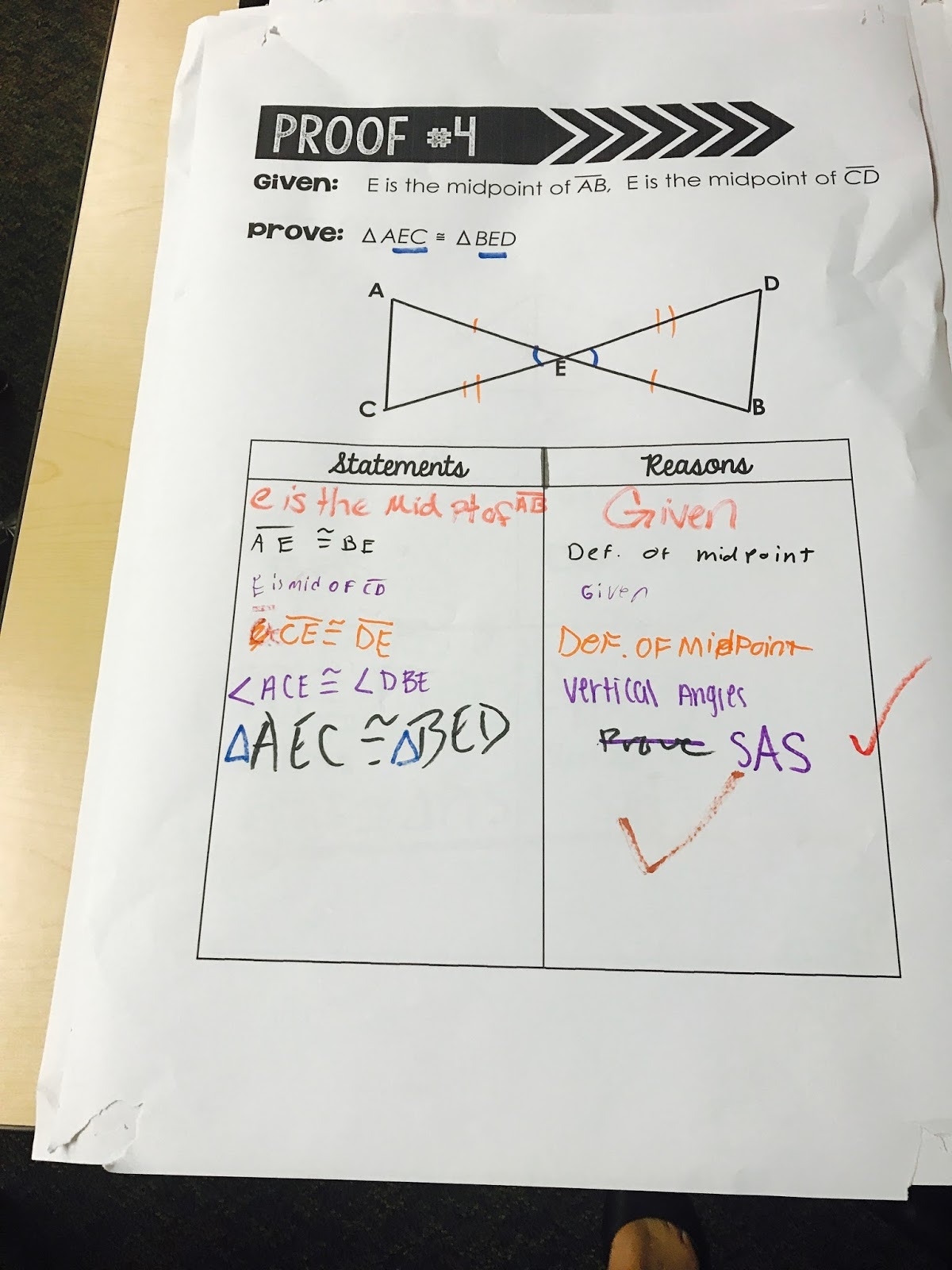Mrs Newell s Math Triangle Congruence W Proofs Activity