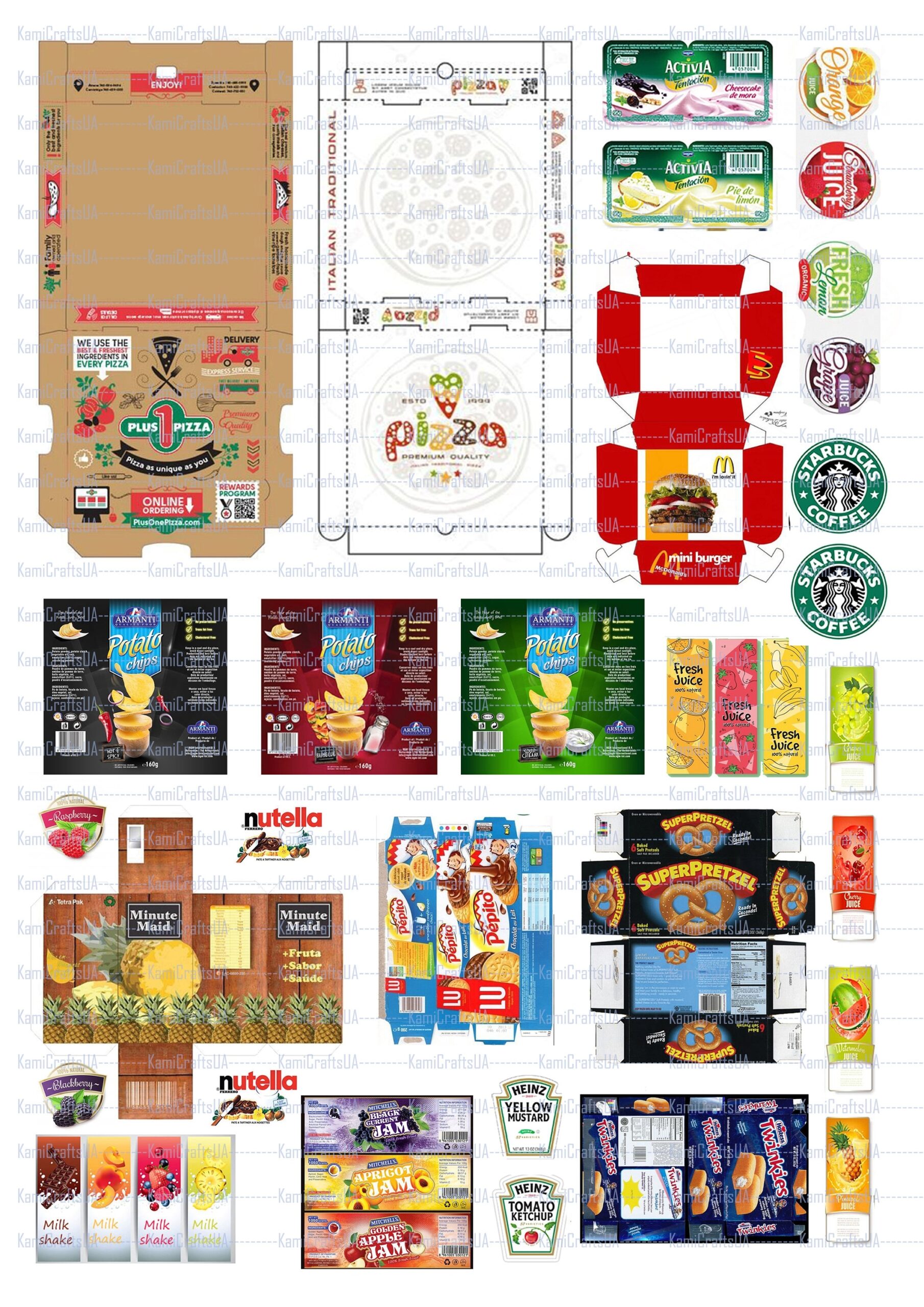My Froggy Stuff Printables Amazon Boxes My Froggy Stuff Dollhouse Clearance
