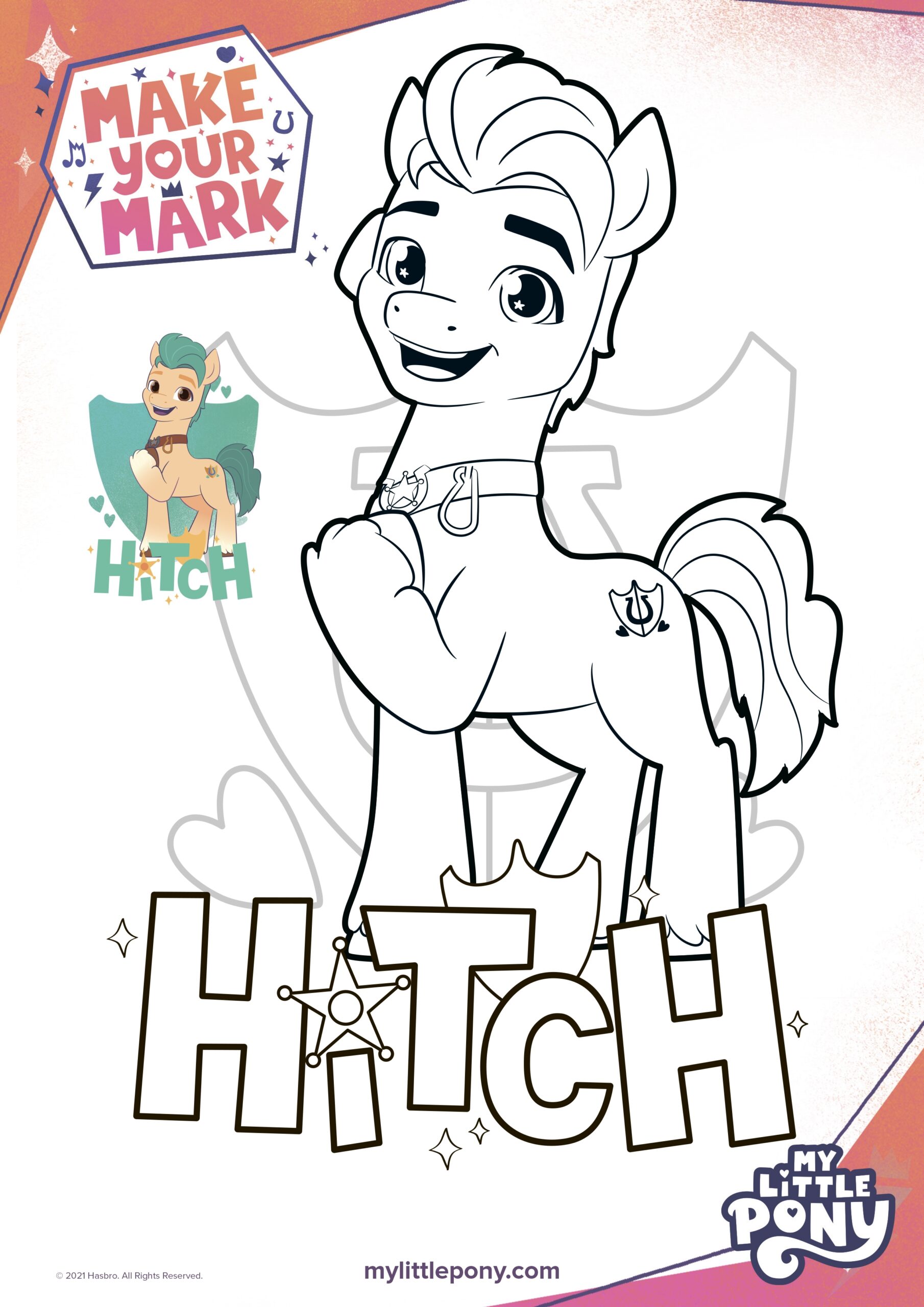 coloring pages my little pony printable
