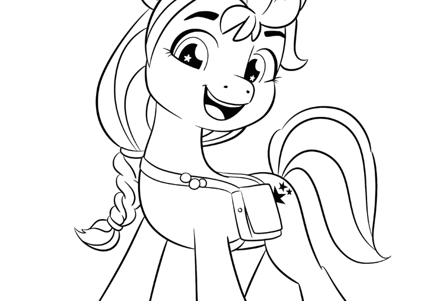 My Little Pony New Generation Coloring Pages Print And Color